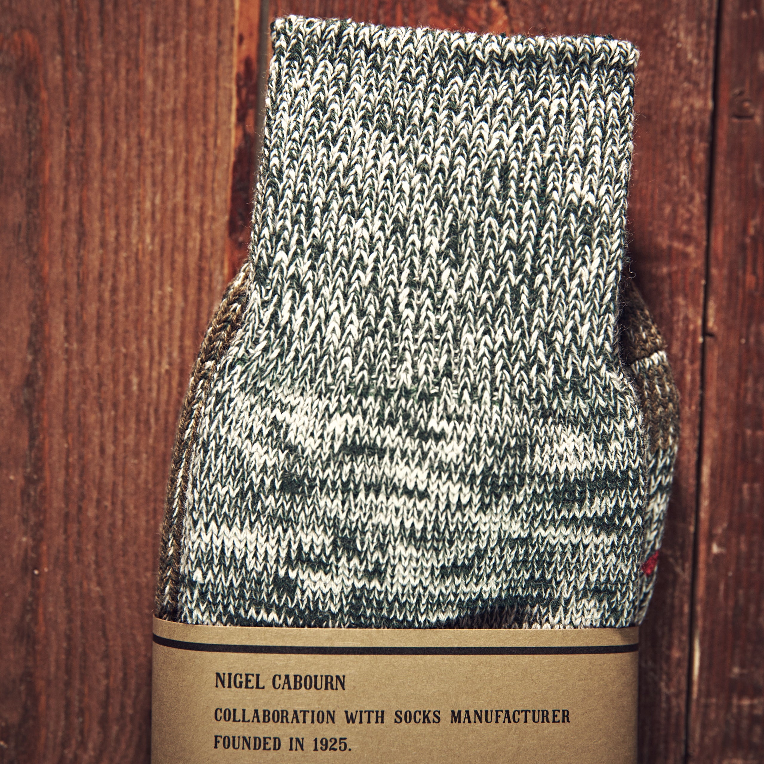 Nigel Cabourn - Sock - Bomuld - Grøn