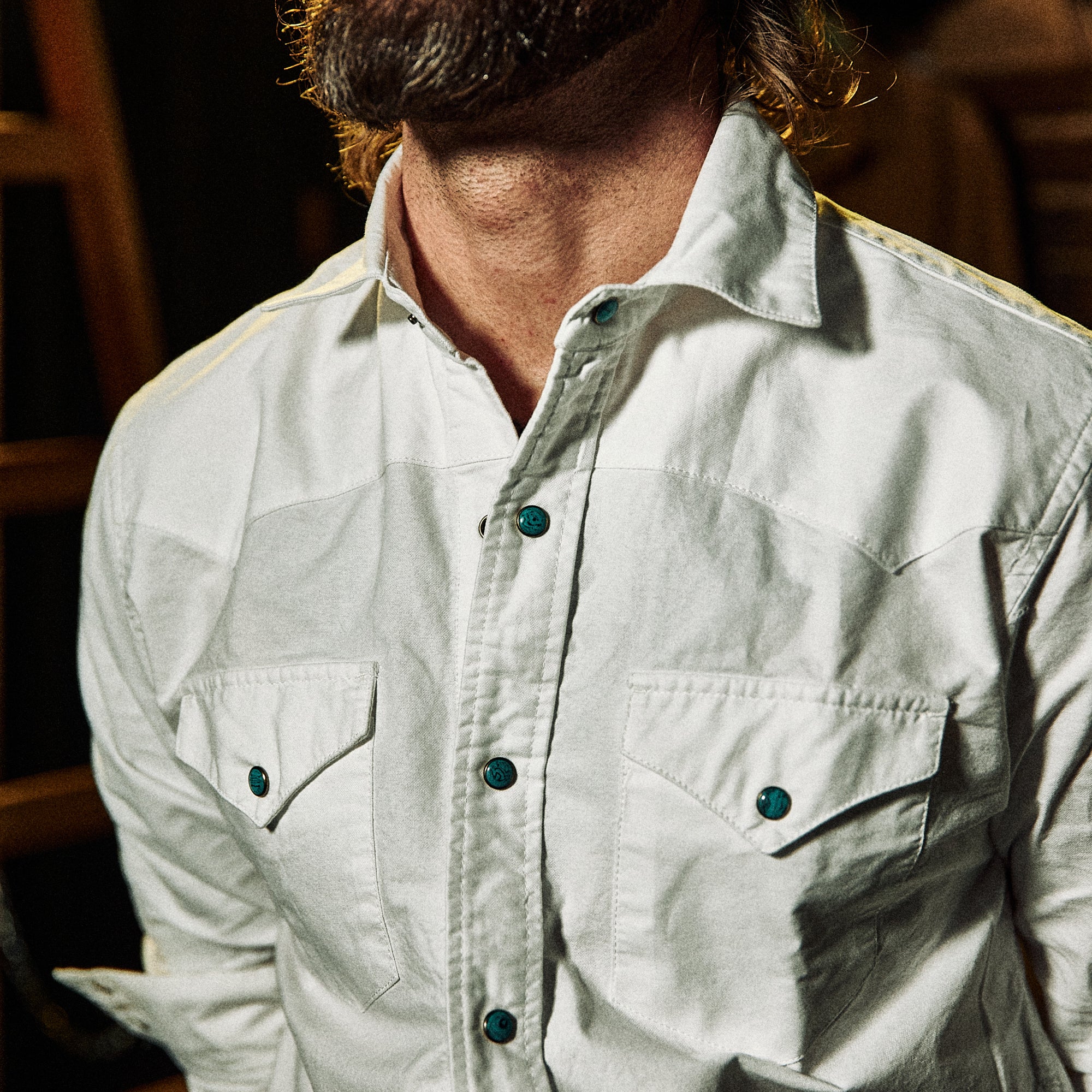 CHESAPEAKE'S - Western Ox Shirt - White