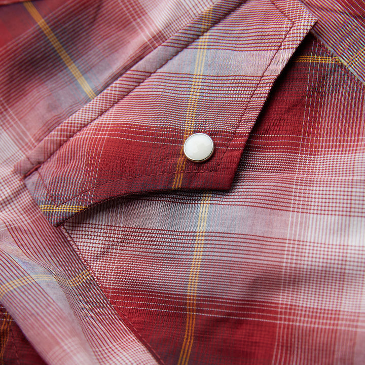 Pendleton - Frontier Shirt - Tan/Dark Red