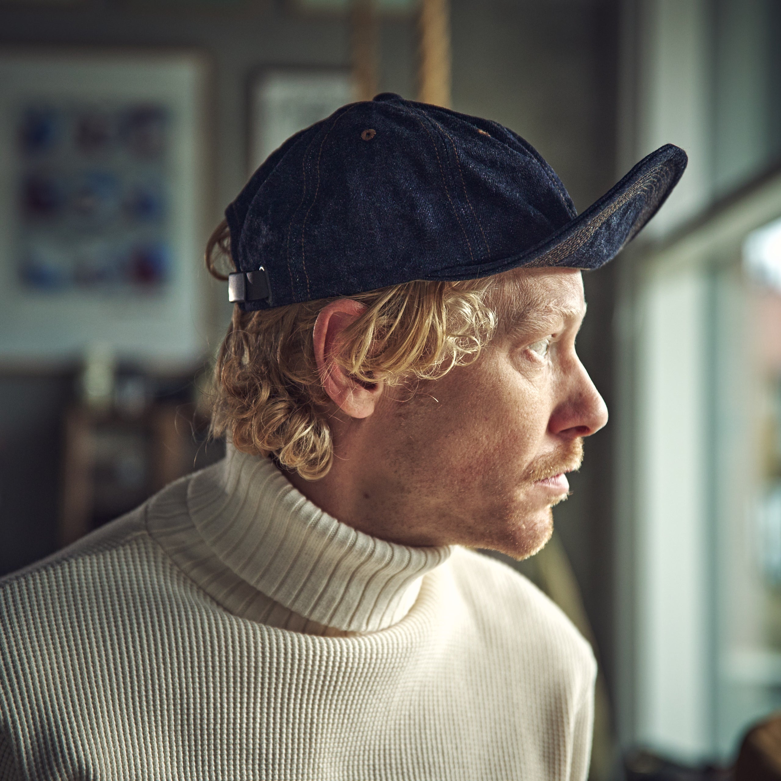 Nigel Caabourn - Baseball Cap 1920 - Denim