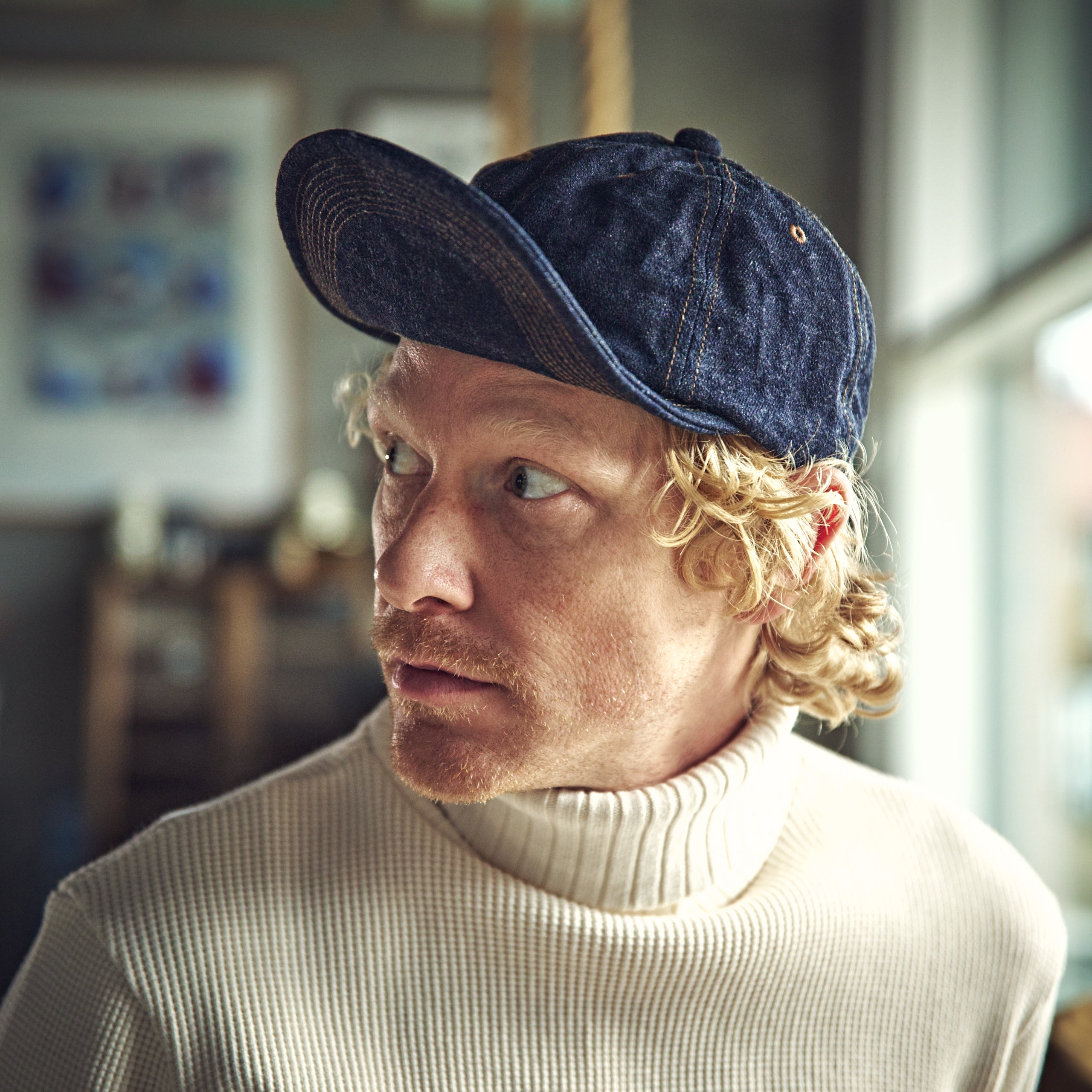 Nigel Caabourn - Baseball Cap 1920 - Denim