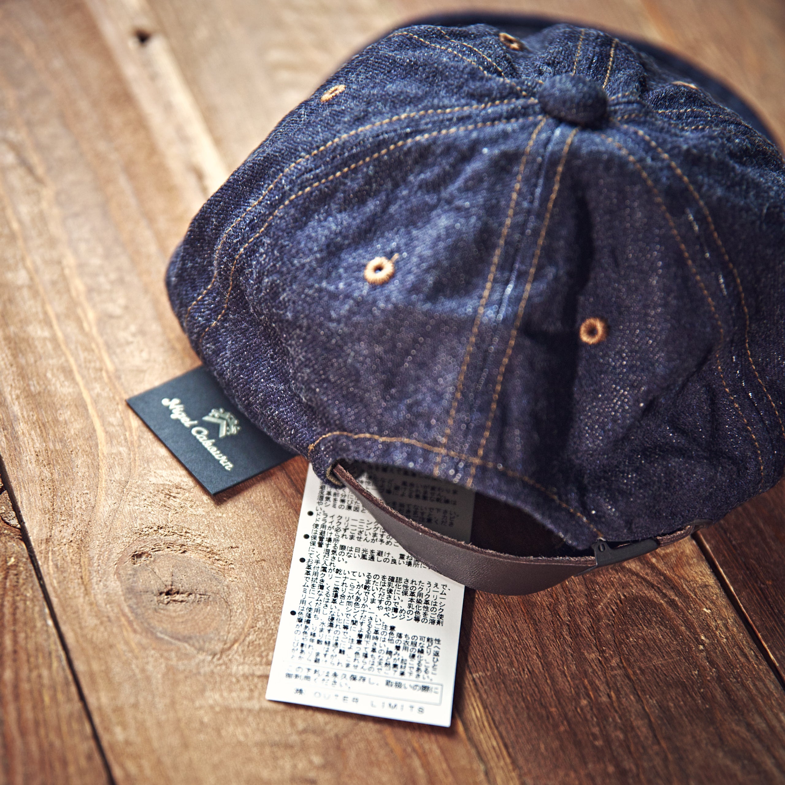 Nigel Caabourn - Baseball Cap 1920 - Denim
