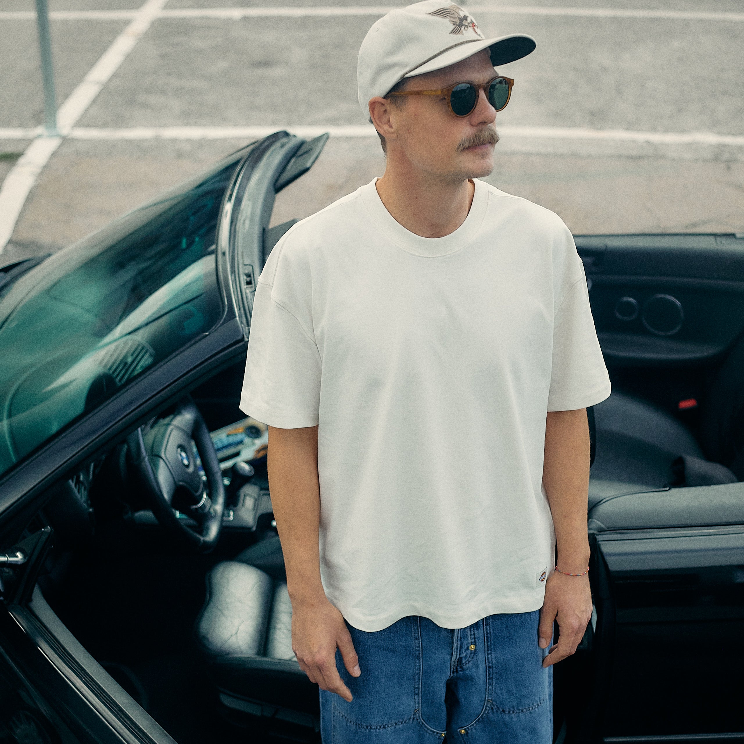 Dickies Threads - HEAVYWEIGHT TEE - Hvid