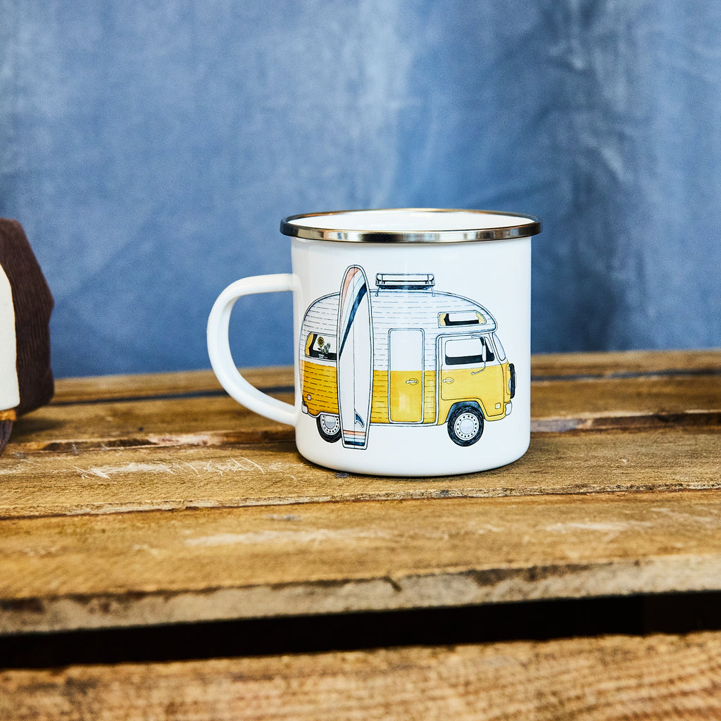 Lakor - SUN CAMPER ENAMEL MUG