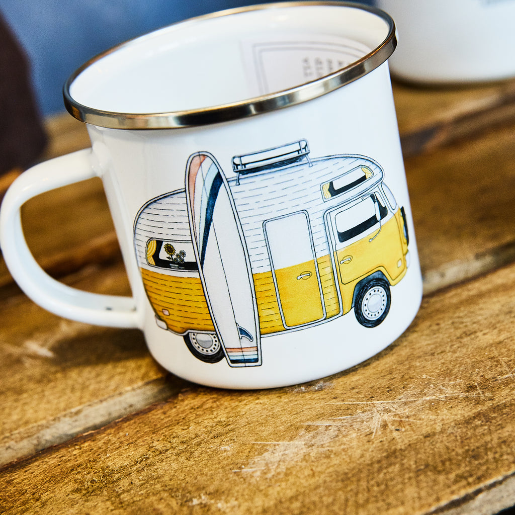 Lakor - SUN CAMPER ENAMEL MUG