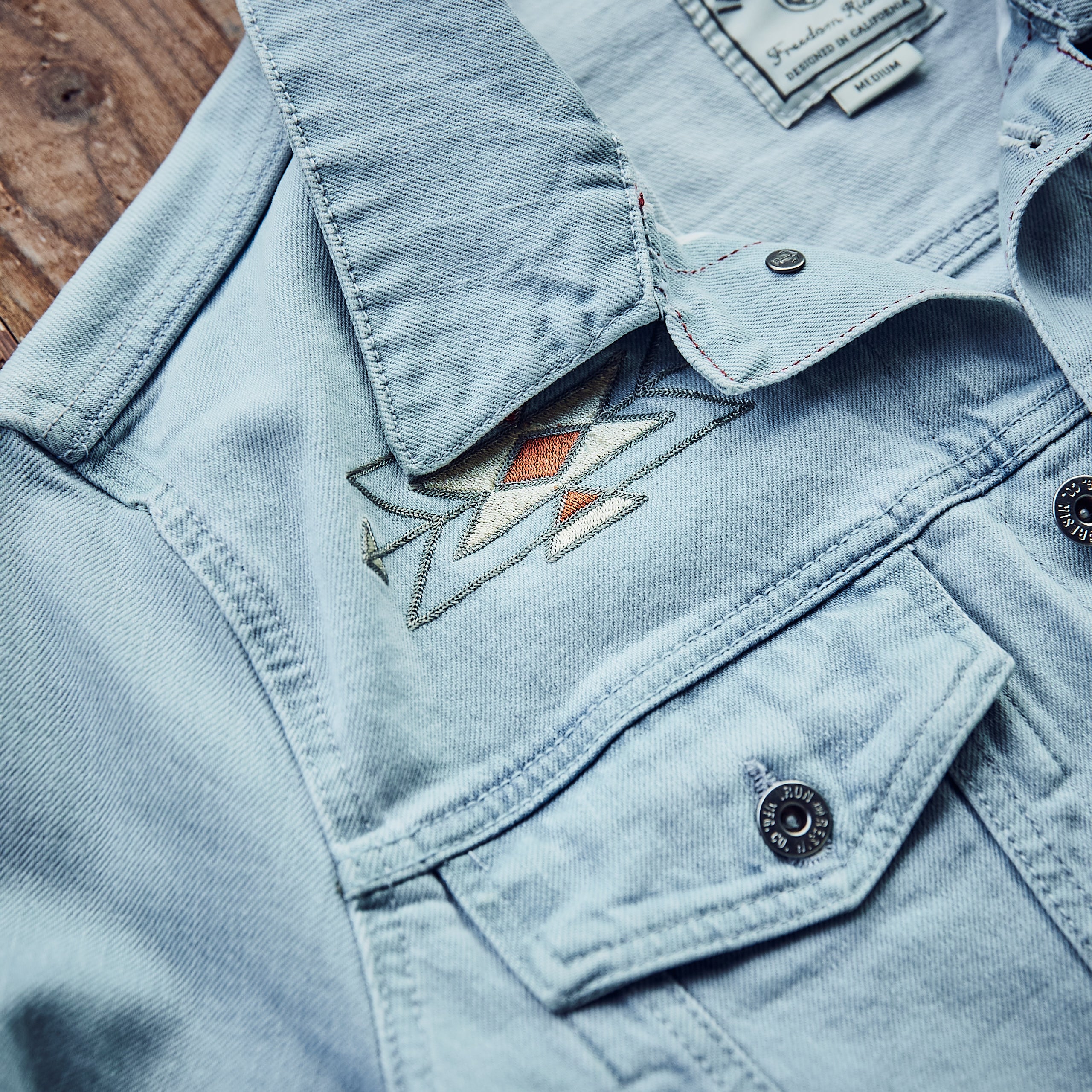 Iron & Resin - Huron Jacket - Lys Denim 12oz selvedge