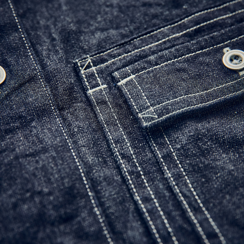 Nigel Cabourn - Utility Shirt Type 2 - Indigo two tone