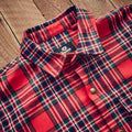 The Dudes - Chuck Flannel - Bright Red