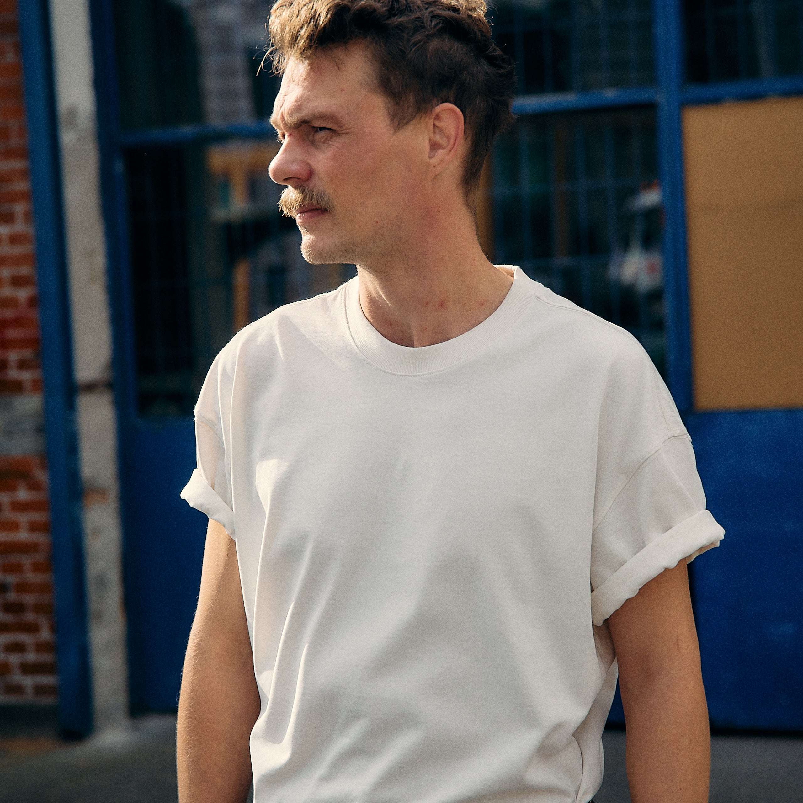 Dickies Threads - HEAVYWEIGHT TEE - Hvid