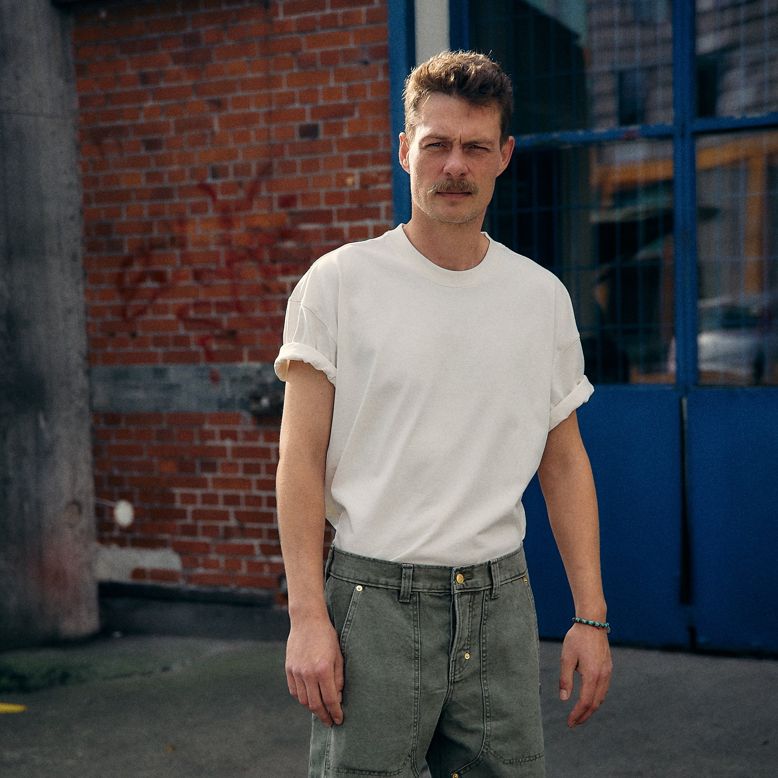 Dickies Threads - HEAVYWEIGHT TEE - Hvid