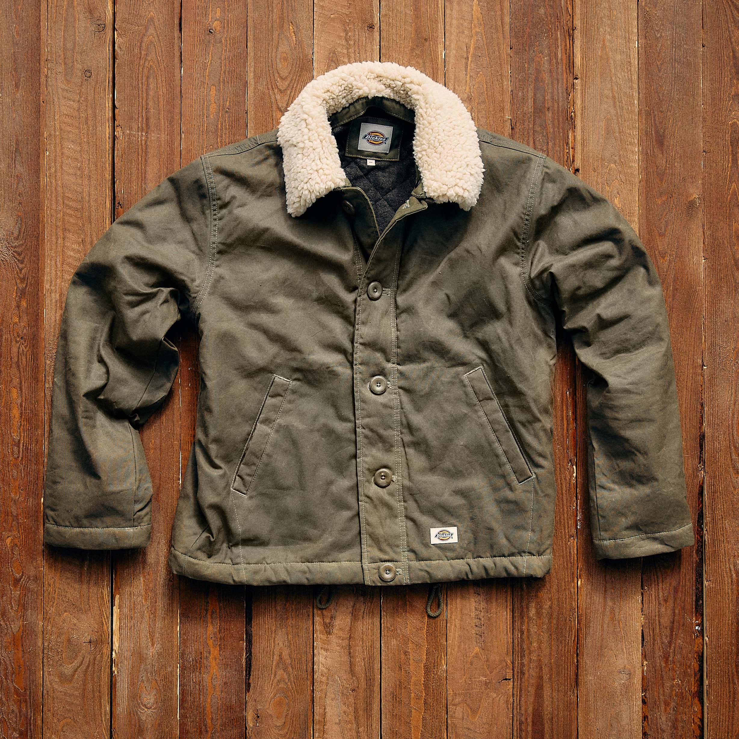Dickies Threads - Work Jacket - Waxed - Green