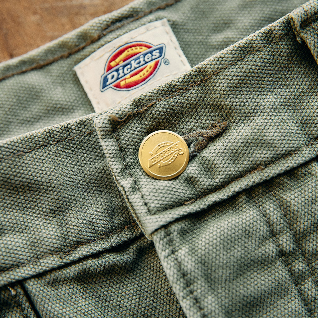 Dickies Threads - TRUCKER PANTS DOUBLE KNEE - Green