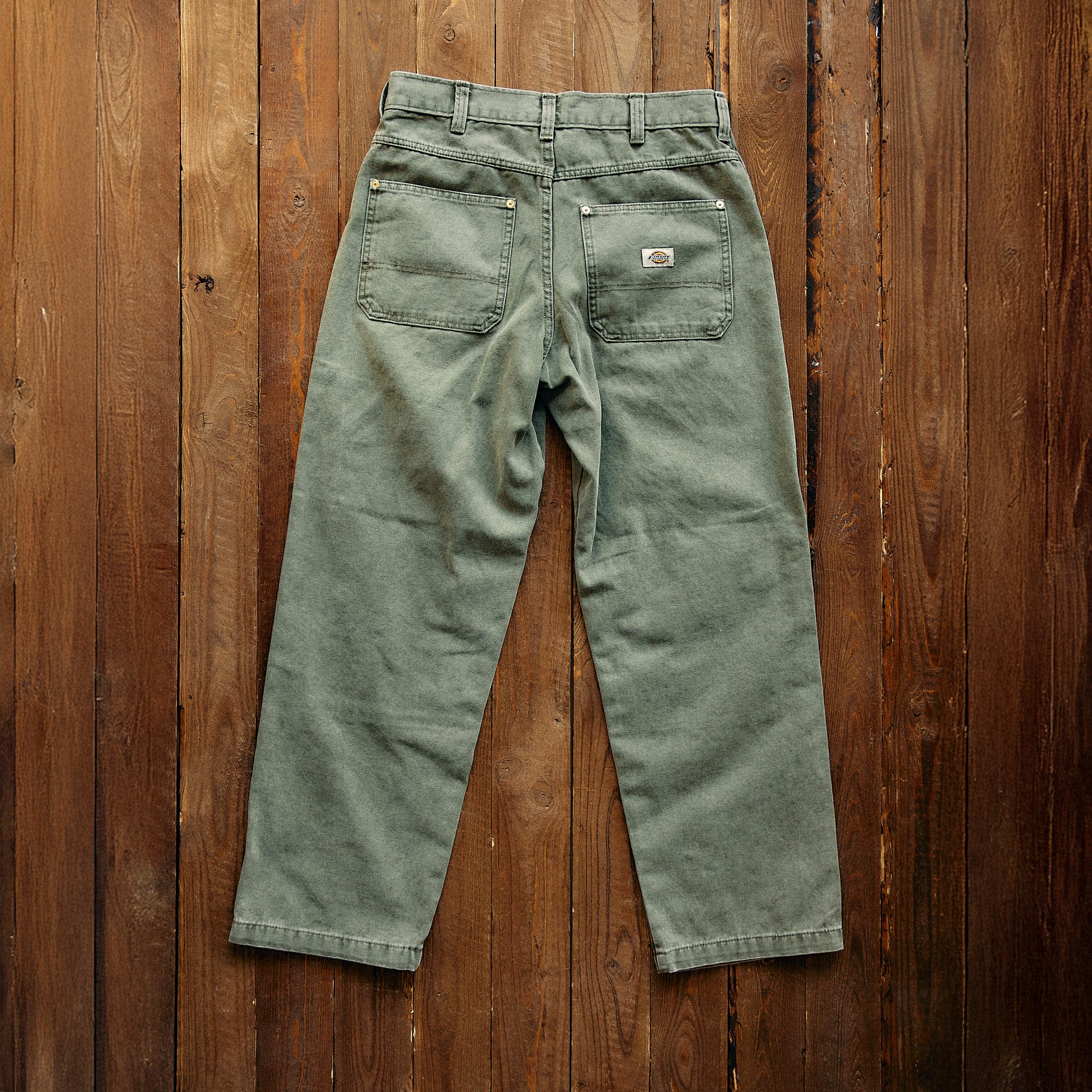 Dickies Threads - TRUCKER PANTS DOUBLE KNEE - Green