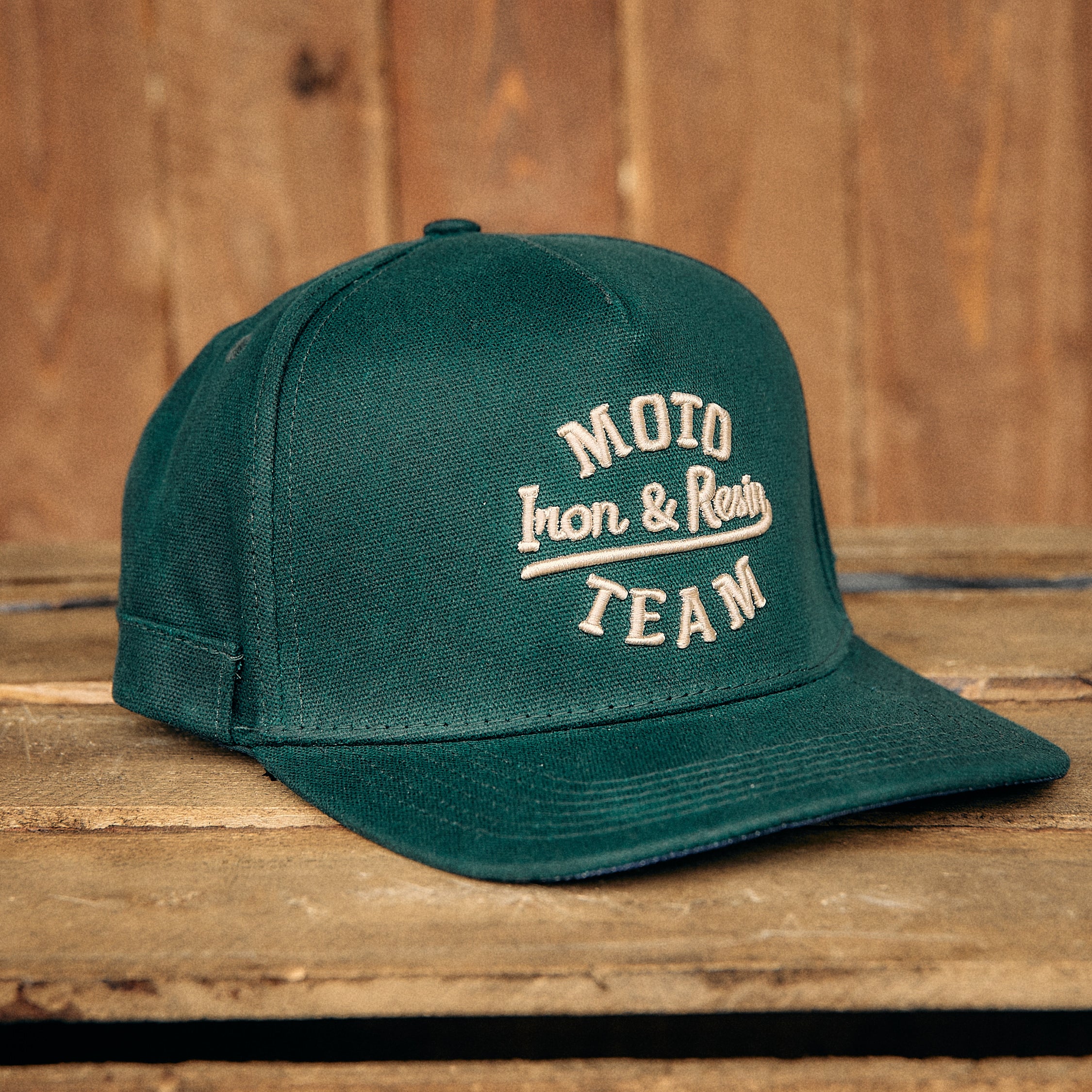Iron & Resin - Cap - Moto Team - Green