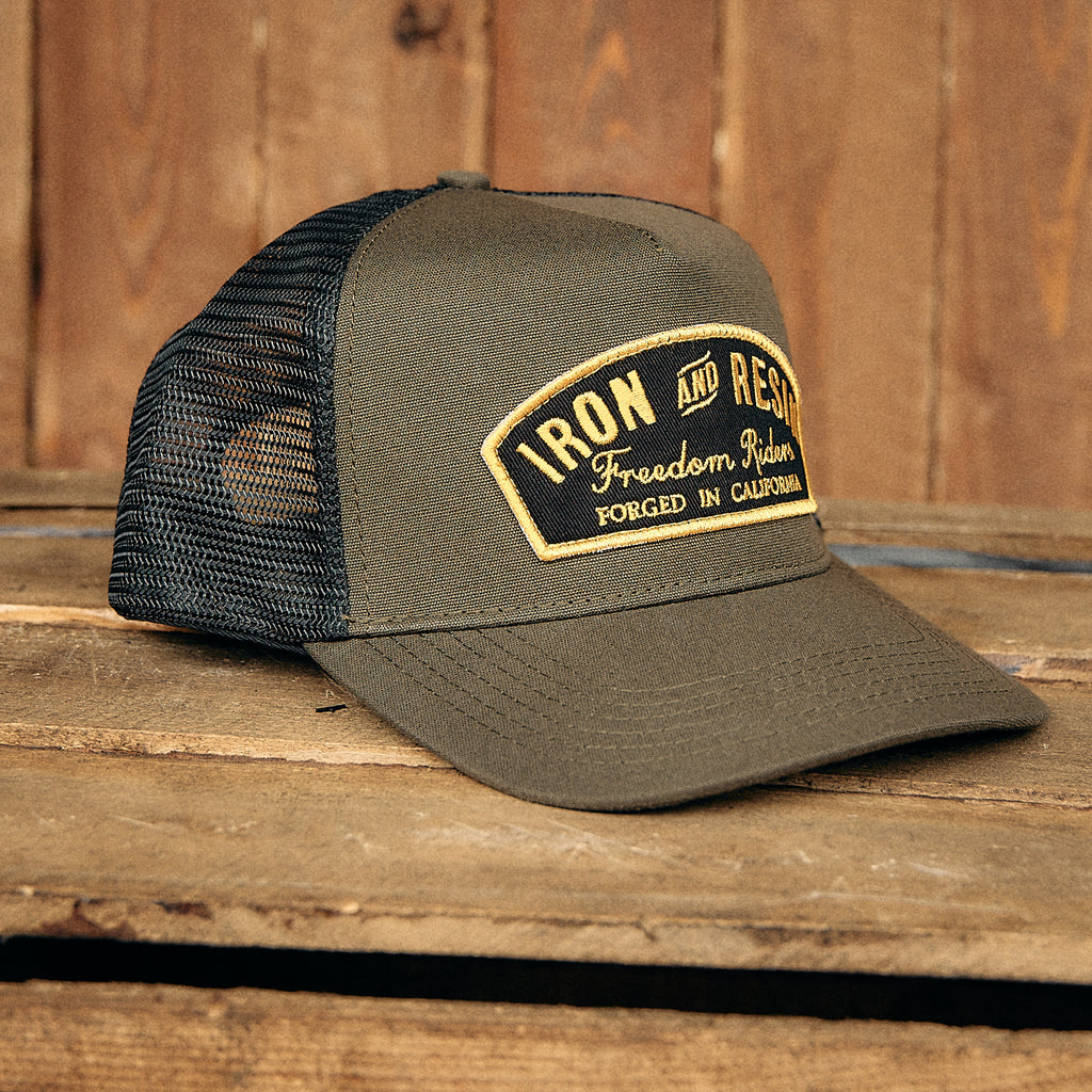 Iron and Resin - RANGER CAP - Black/Army