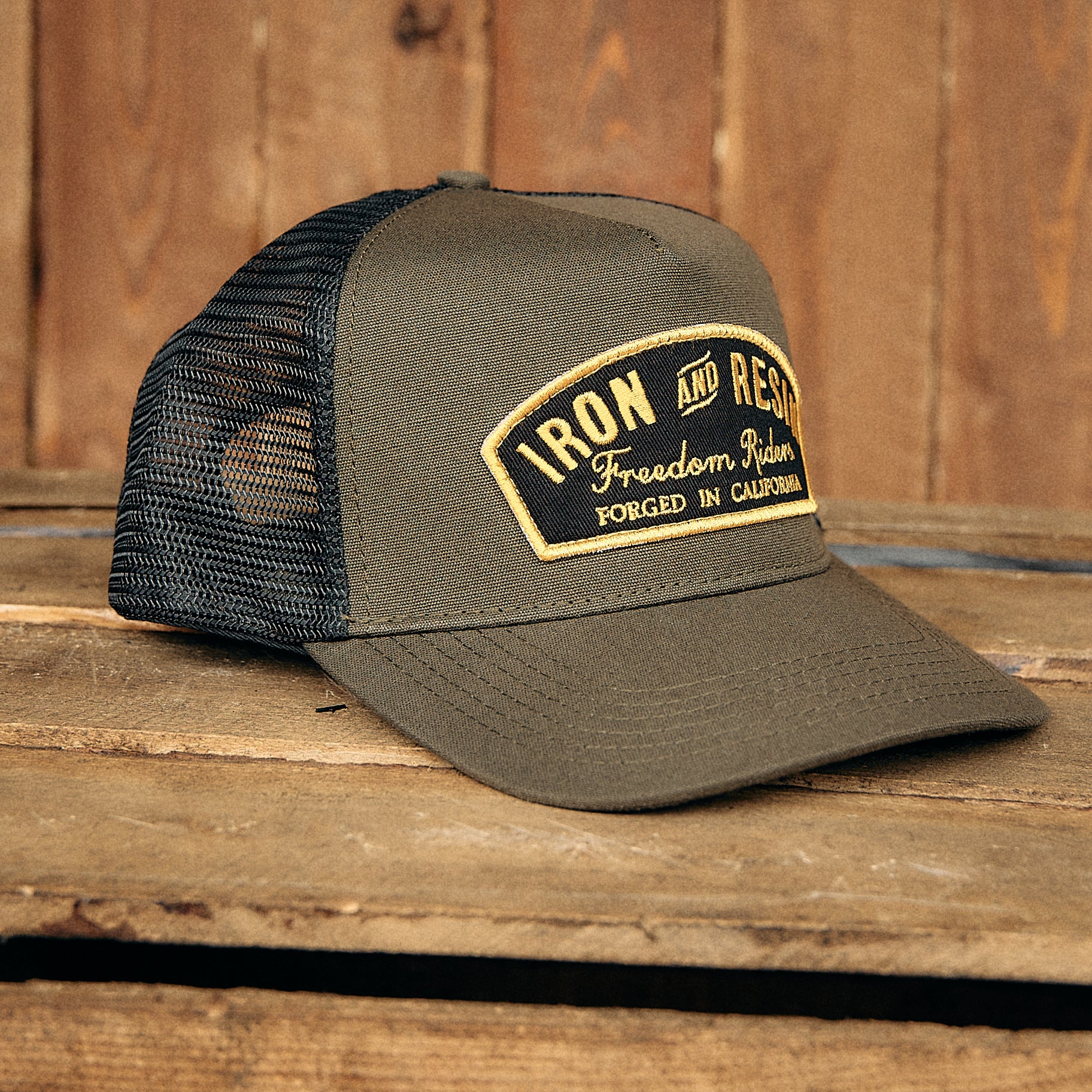 Iron and Resin - RANGER CAP - Black/Army