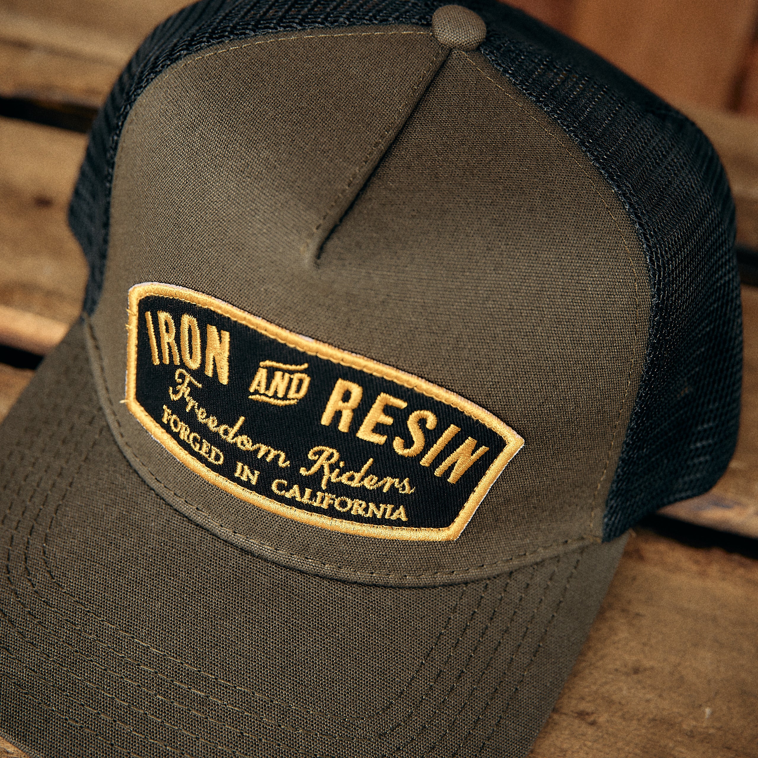 Iron and Resin - RANGER CAP - Black/Army