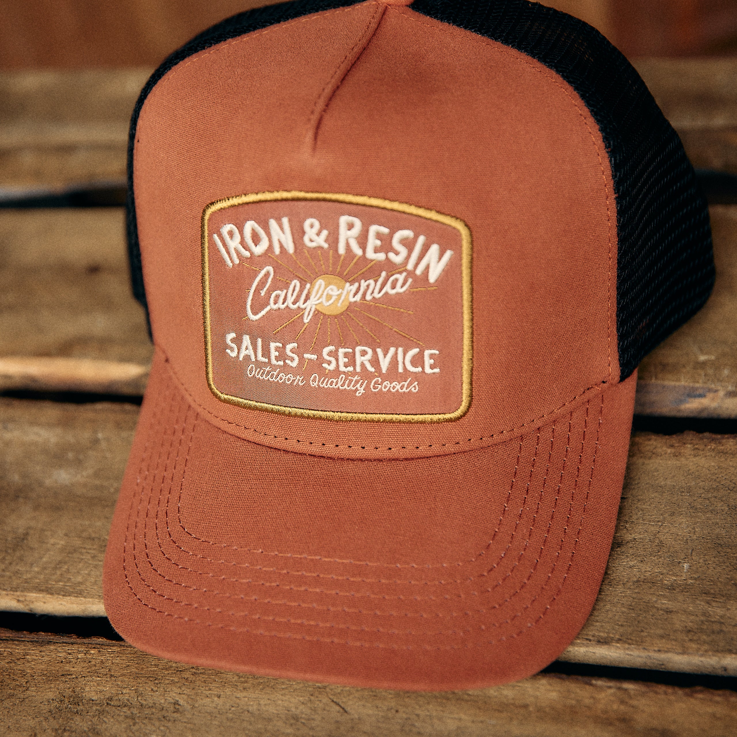 Iron & Resin - Cap - Sales & Service - Rust