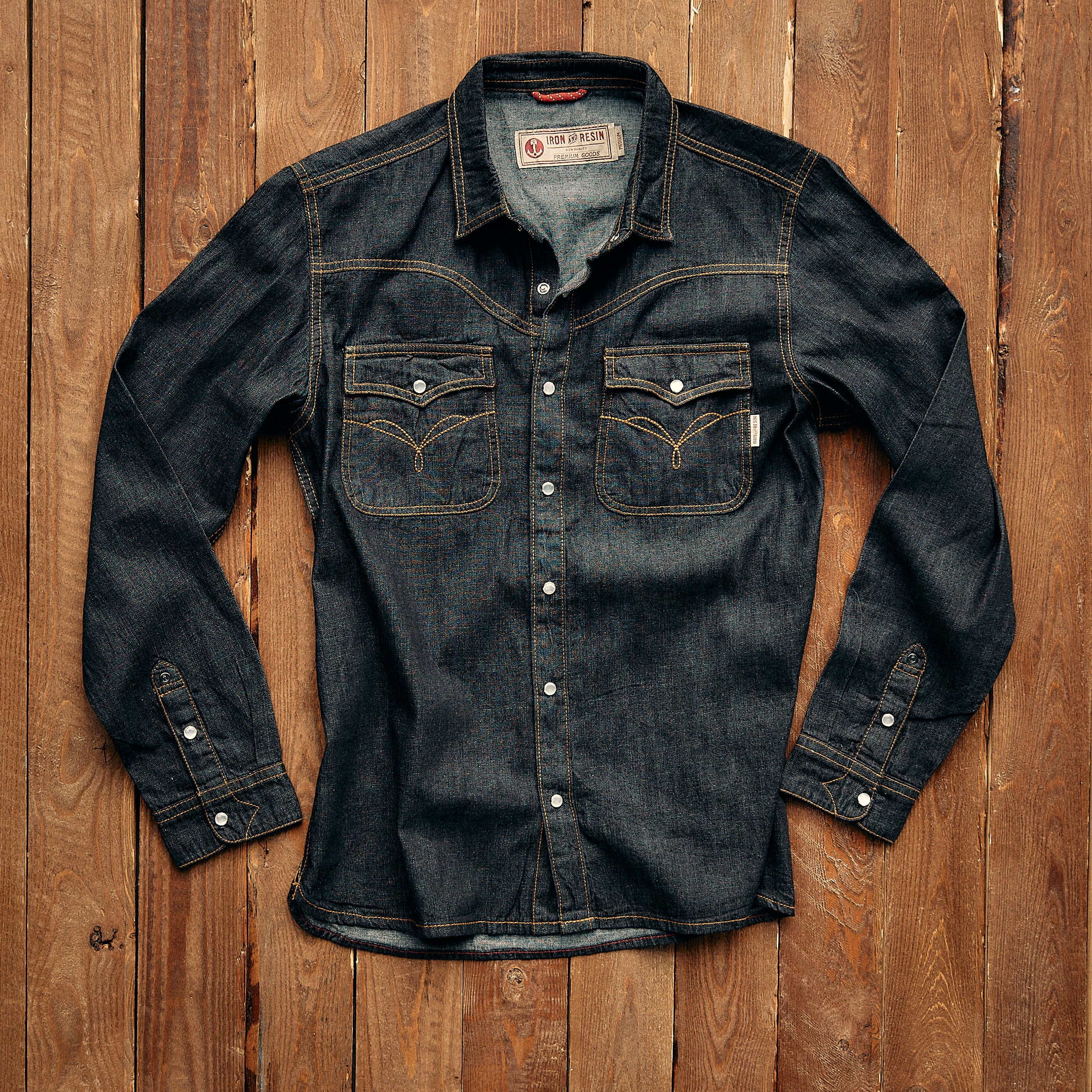 Iron & Resin - Jimson Shirt - Denim
