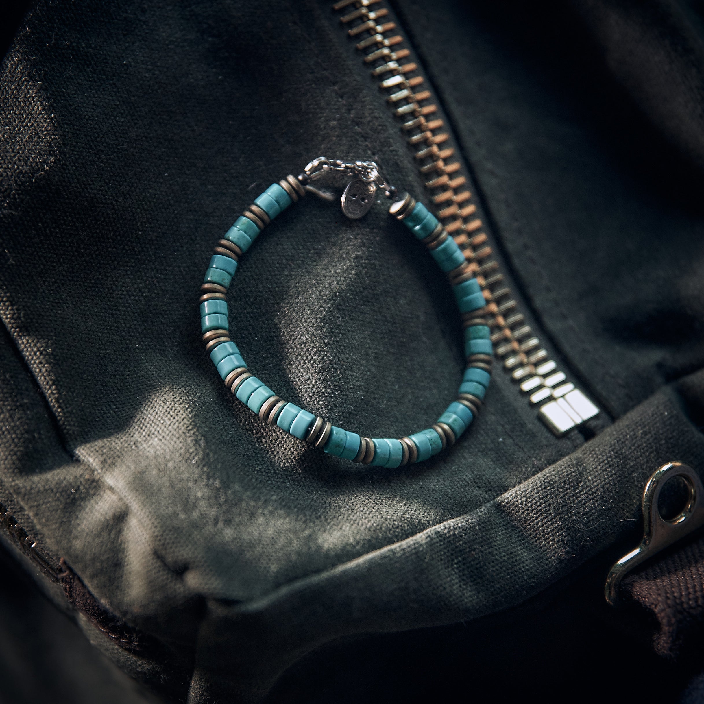 Bracelet - African Heishi - Green