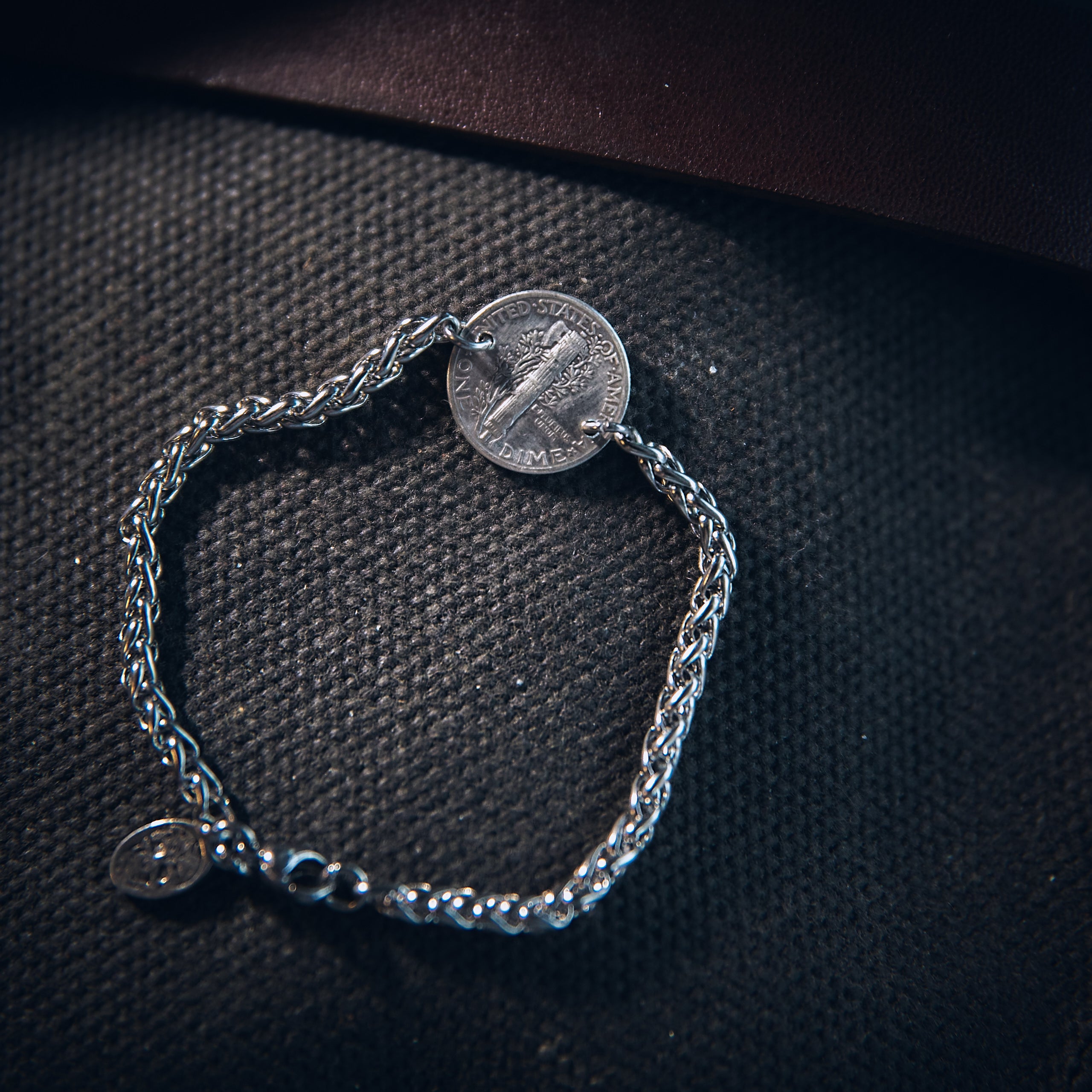 Black Pearl Creations - US Dime Silver - Armbånd