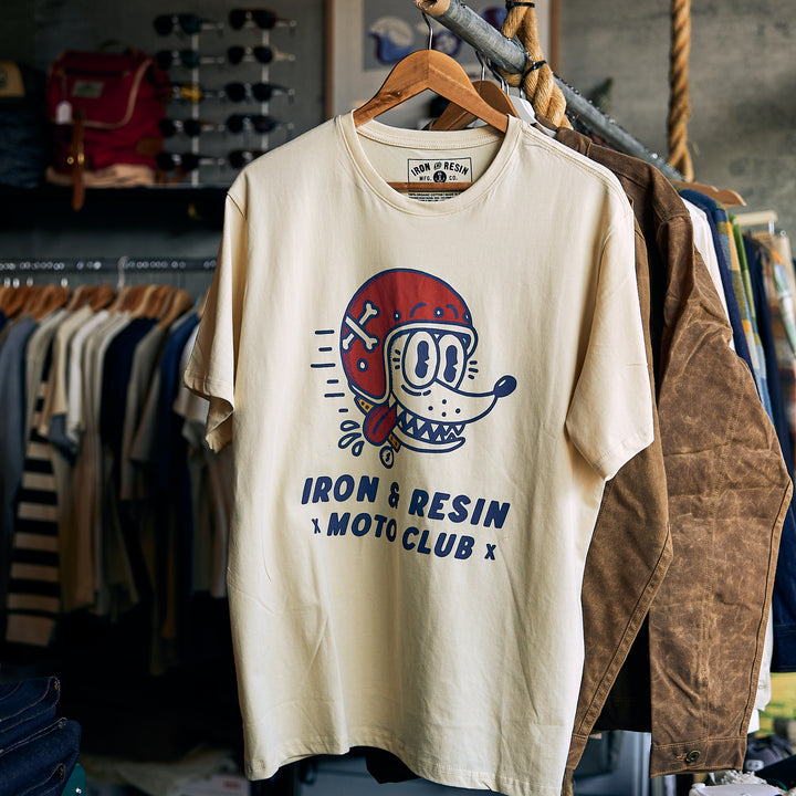 Iron & Resin - Ruff Riders Tee - Varm hvid