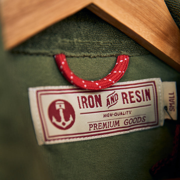 Iron & Resin - Terry Shirt - Green