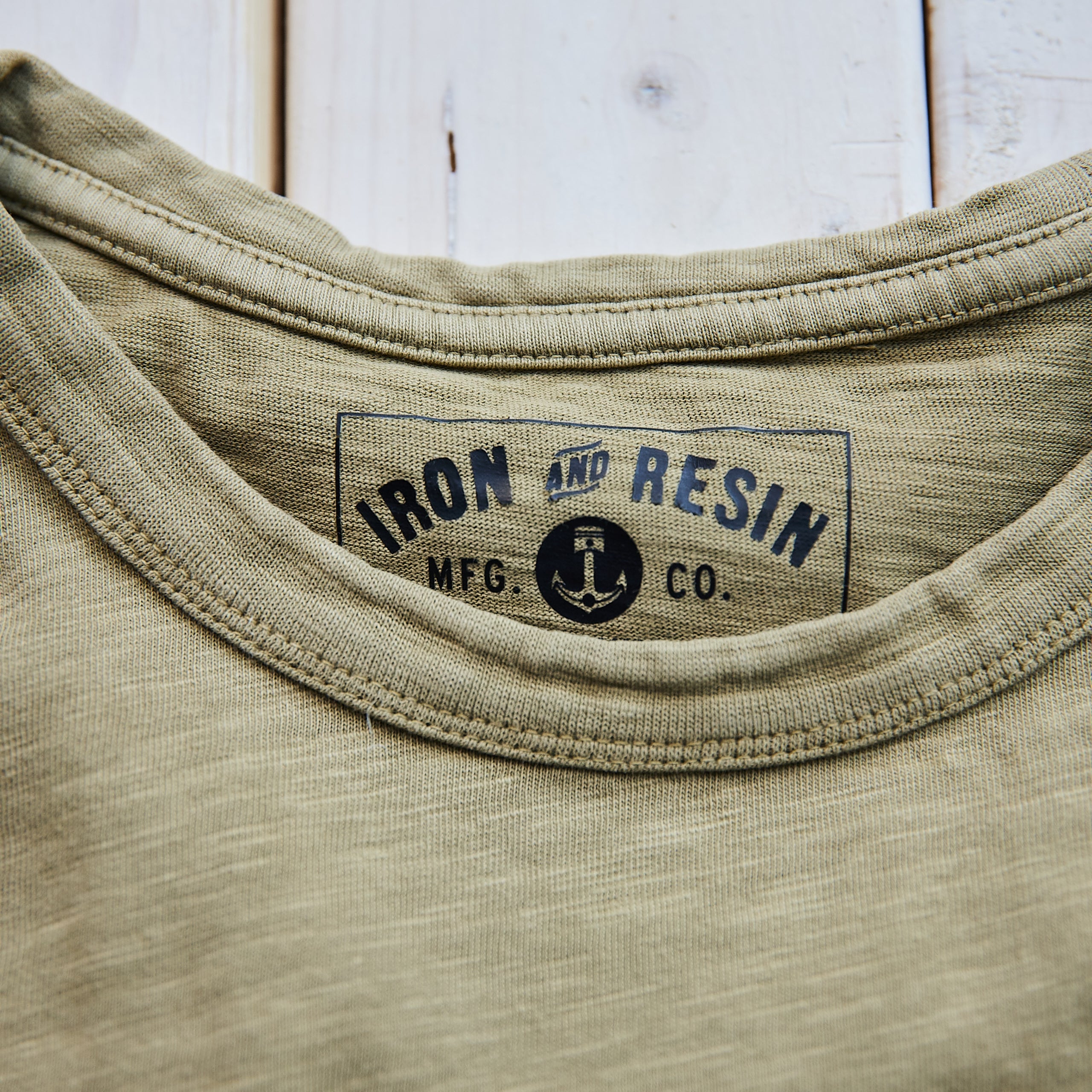 Iron & Resin - Faded Pocket Tee - Bronze