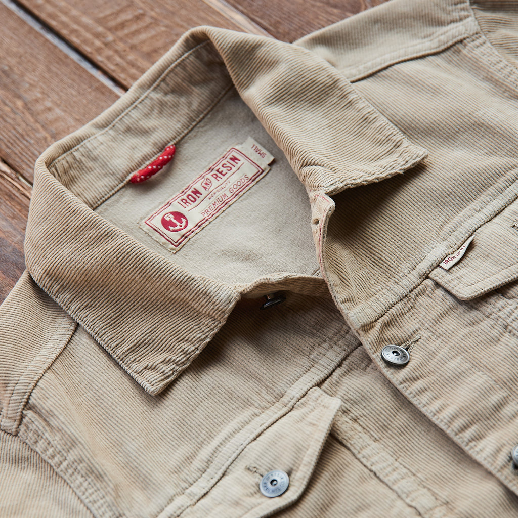 Iron & Resin - Corduroy Rambler Jacket - Sand