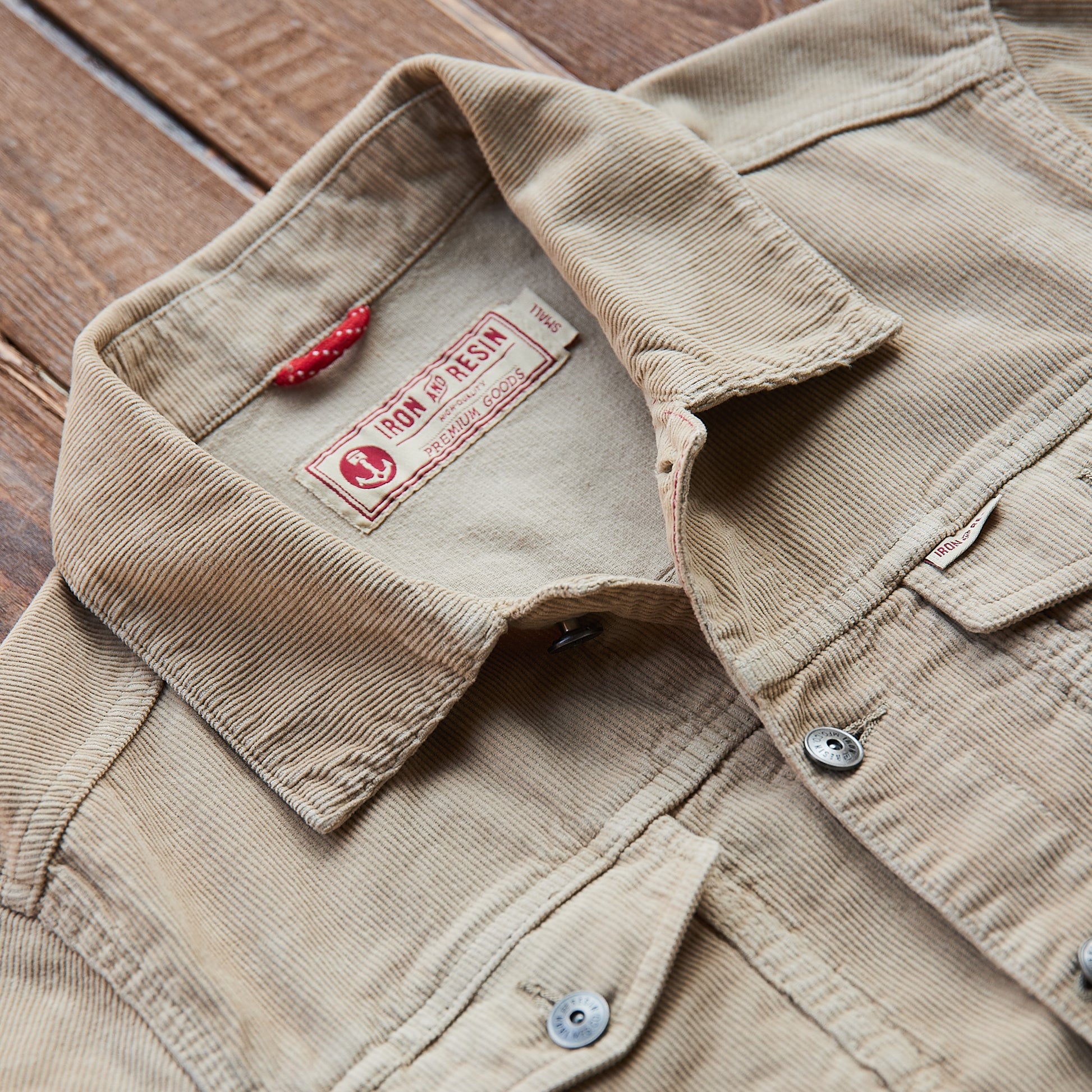Iron & Resin - Corduroy Rambler Jacket - Sand