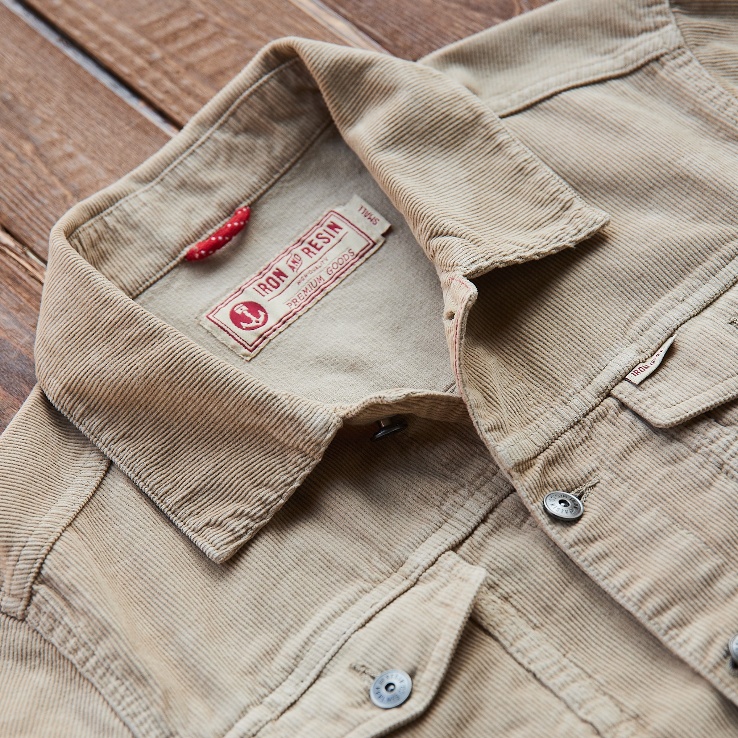 Iron & Resin - Corduroy Rambler Jacket - Sand