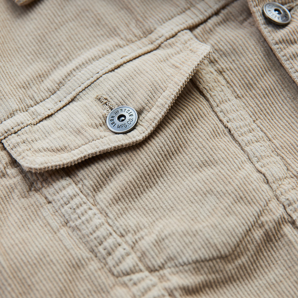 Iron & Resin - Corduroy Rambler Jacket - Sand