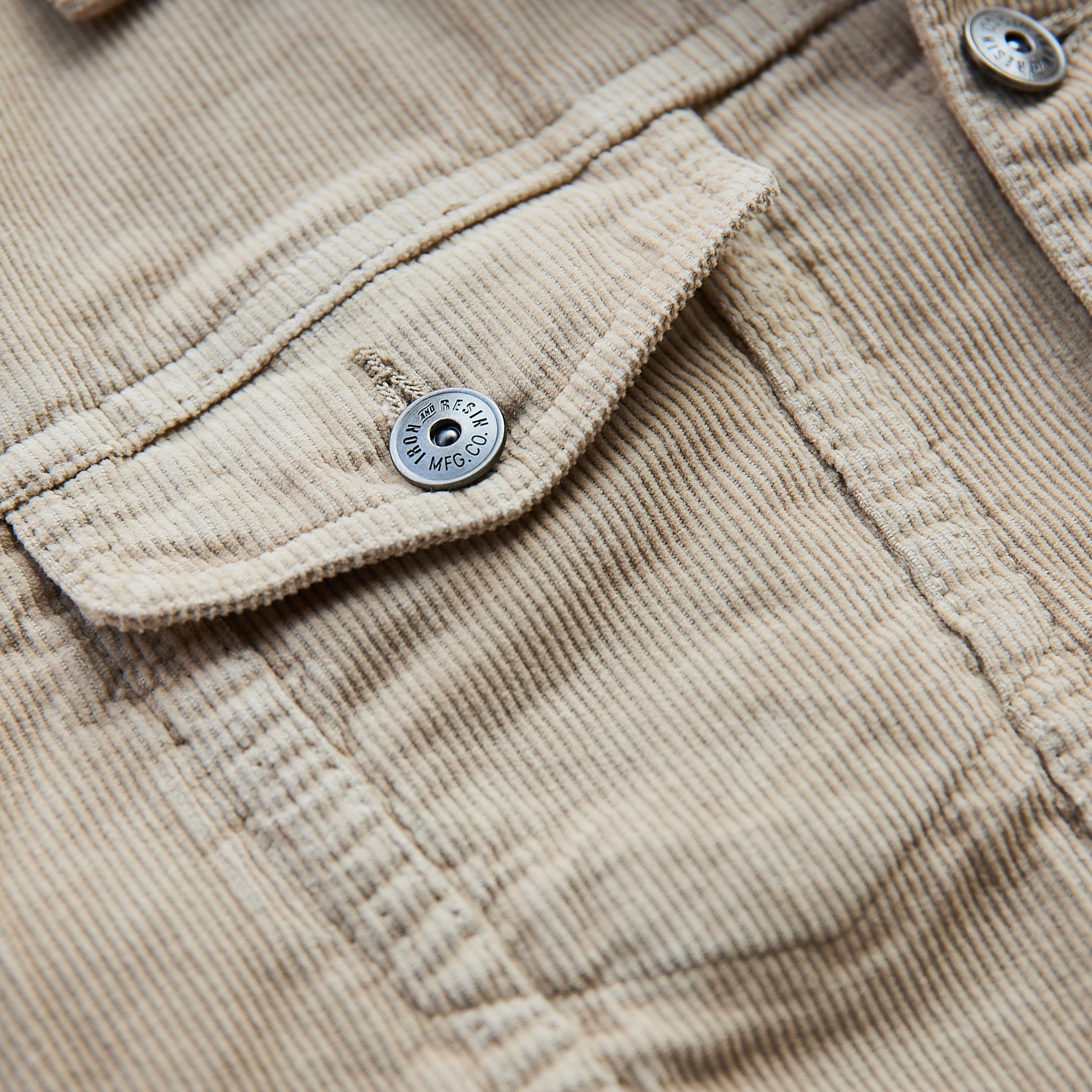 Iron & Resin - Corduroy Rambler Jacket - Sand