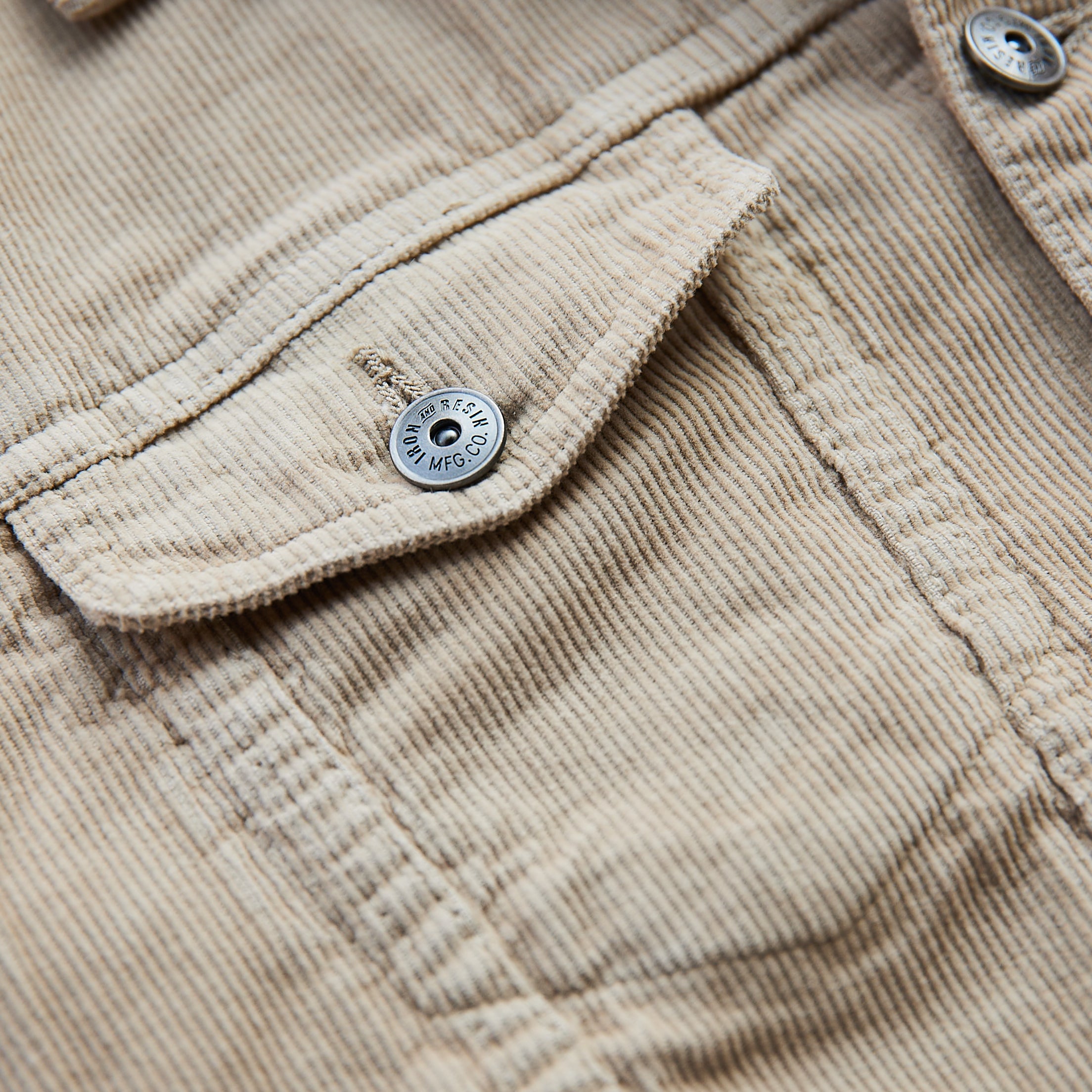 Iron & Resin - Corduroy Rambler Jacket - Sand