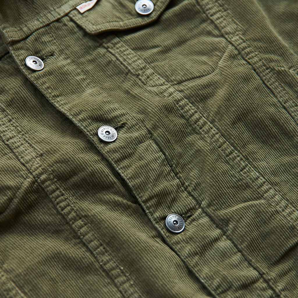 Iron & Resin -- Corduroy Rambler Jacket - Grøn