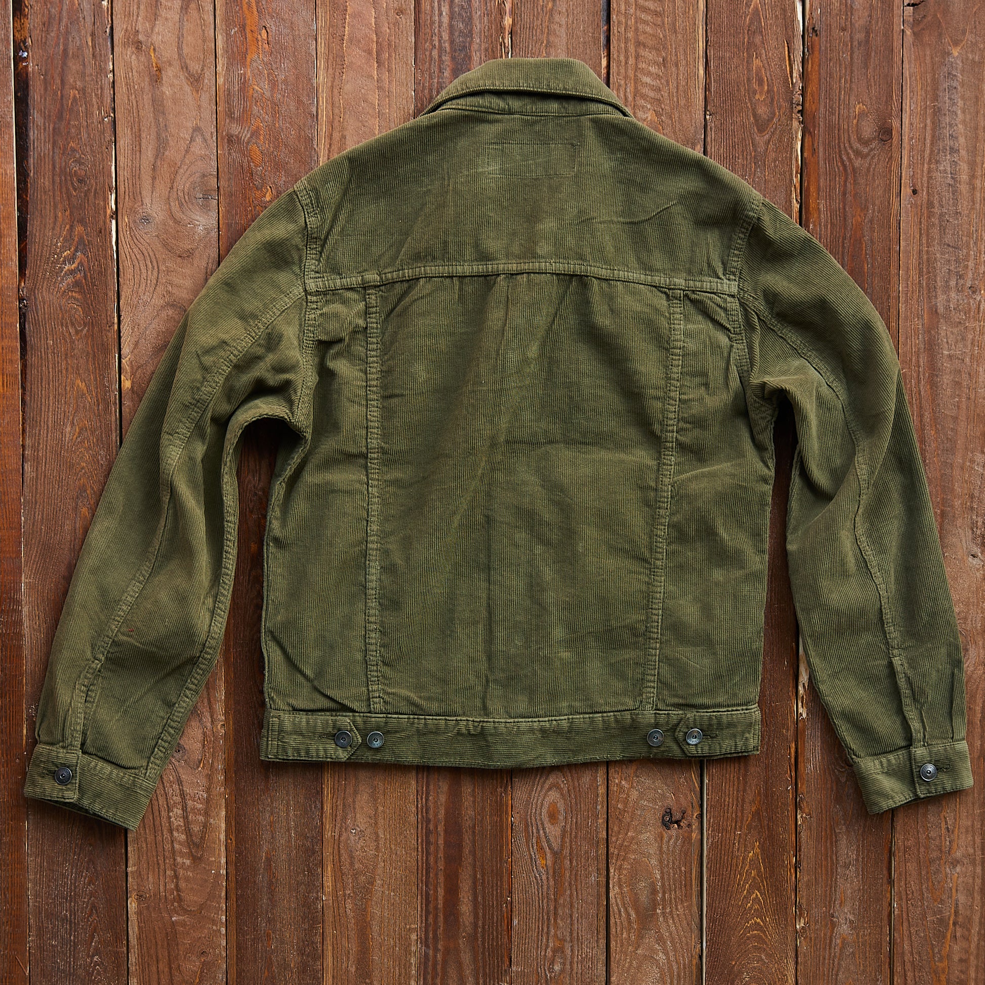 Iron & Resin -- Corduroy Rambler Jacket - Grøn