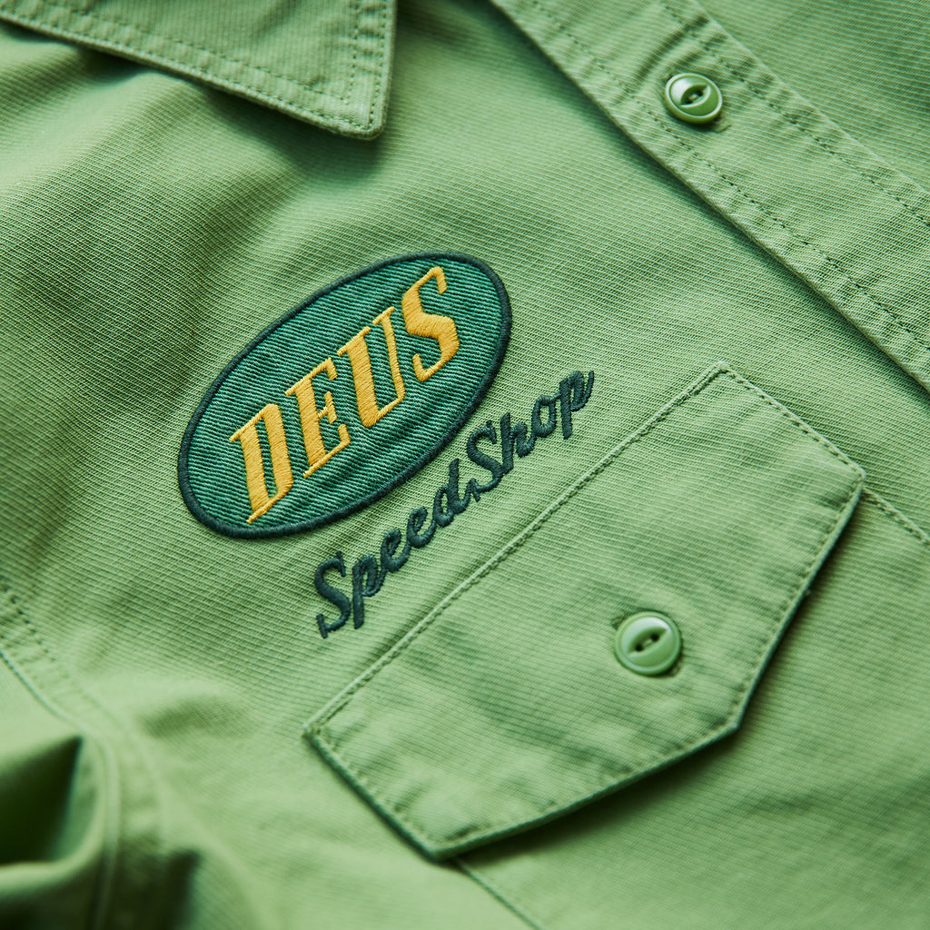 DEUS EX MACHINA - Speed Shop Shirt - Green