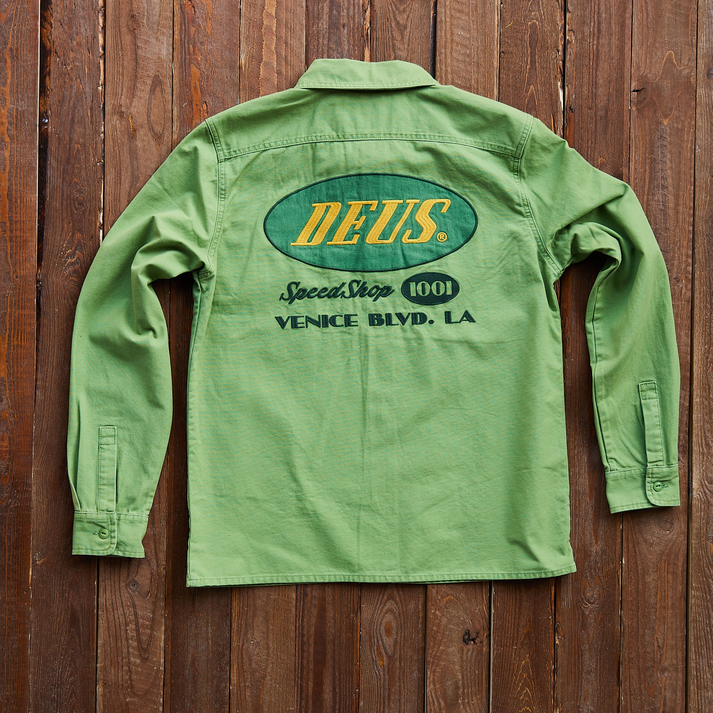 DEUS EX MACHINA - Speed Shop Shirt - Green