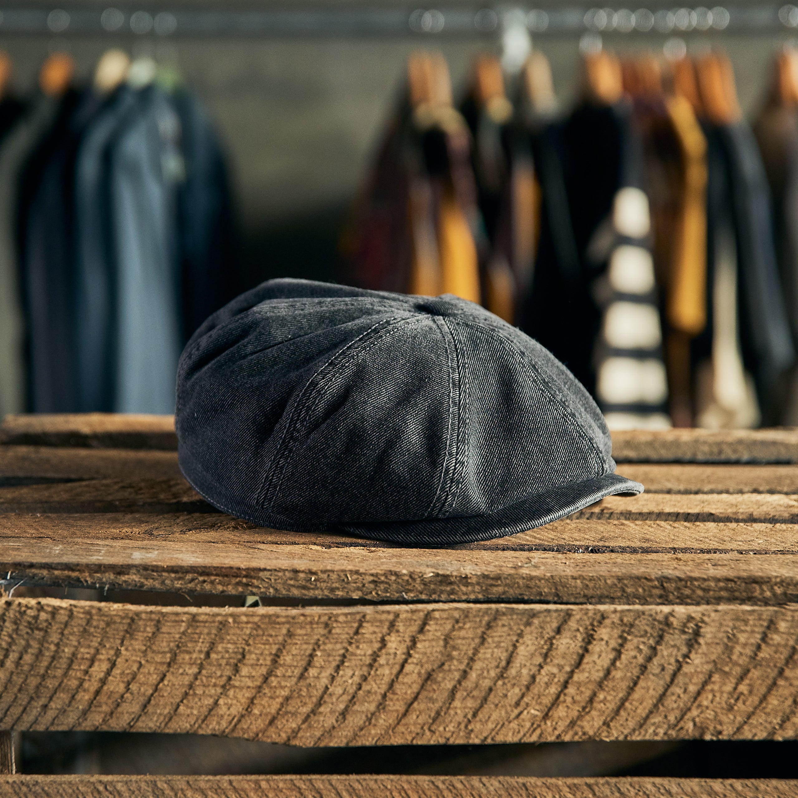 Stetson - Hatteras Washed Denim Gray