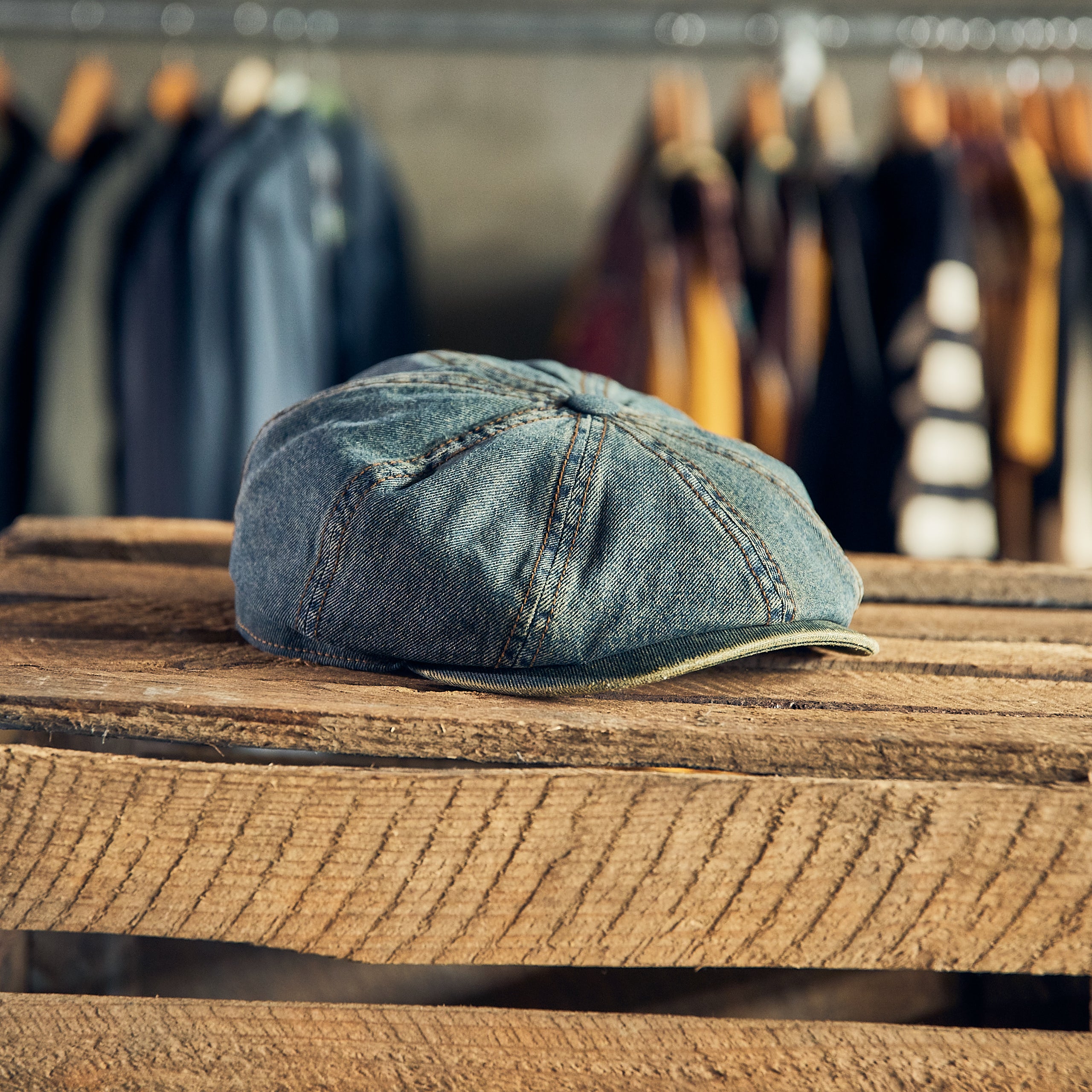 Stetson - Hatteras Washed Denim Blue