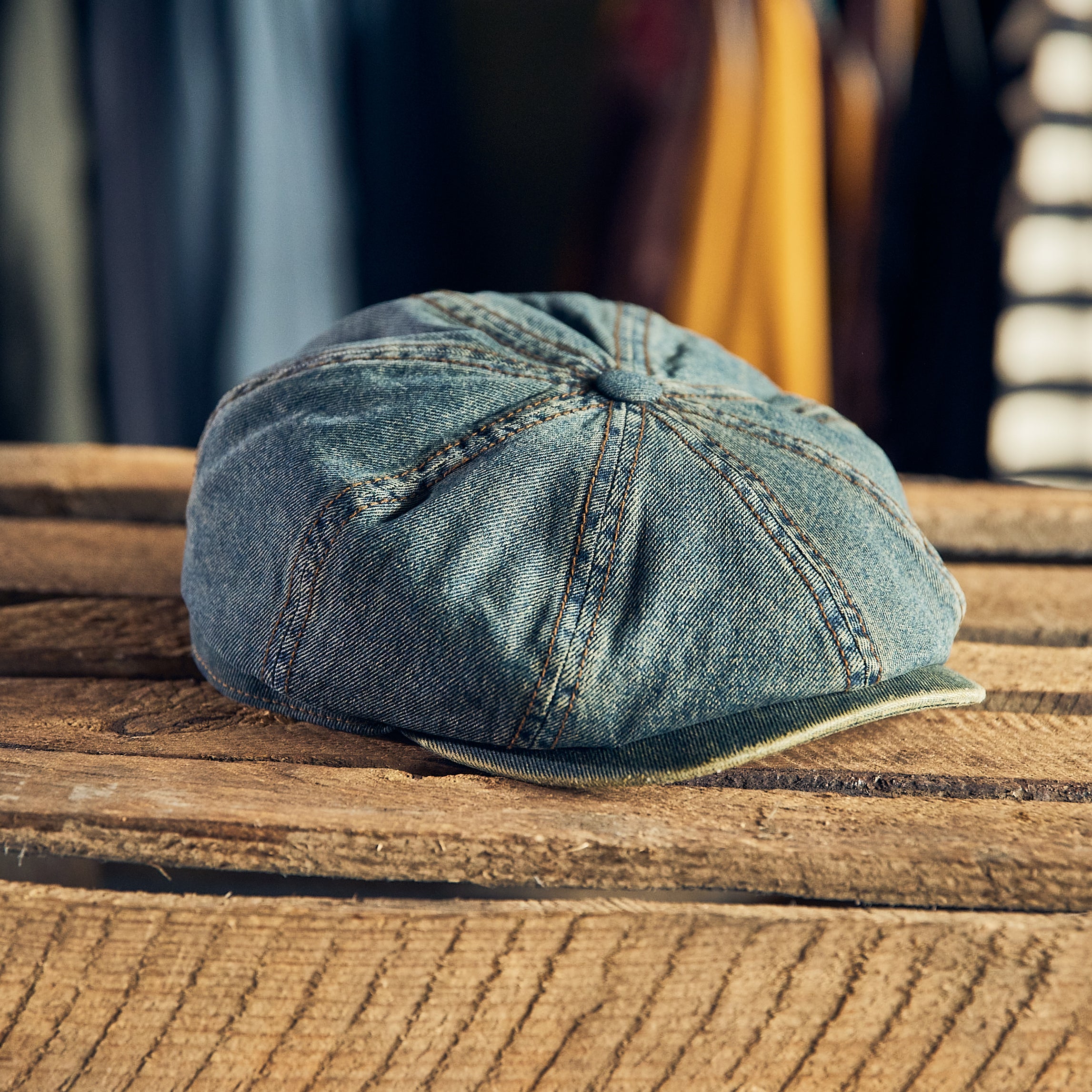Stetson - Hatteras Washed Denim Blue