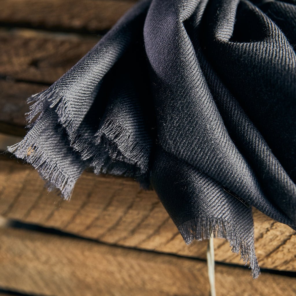 Stetson - Halstørklælde - Scarf Wool - grå