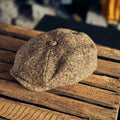 Stetson - Hatteras Herringbone Wool - Light brown.