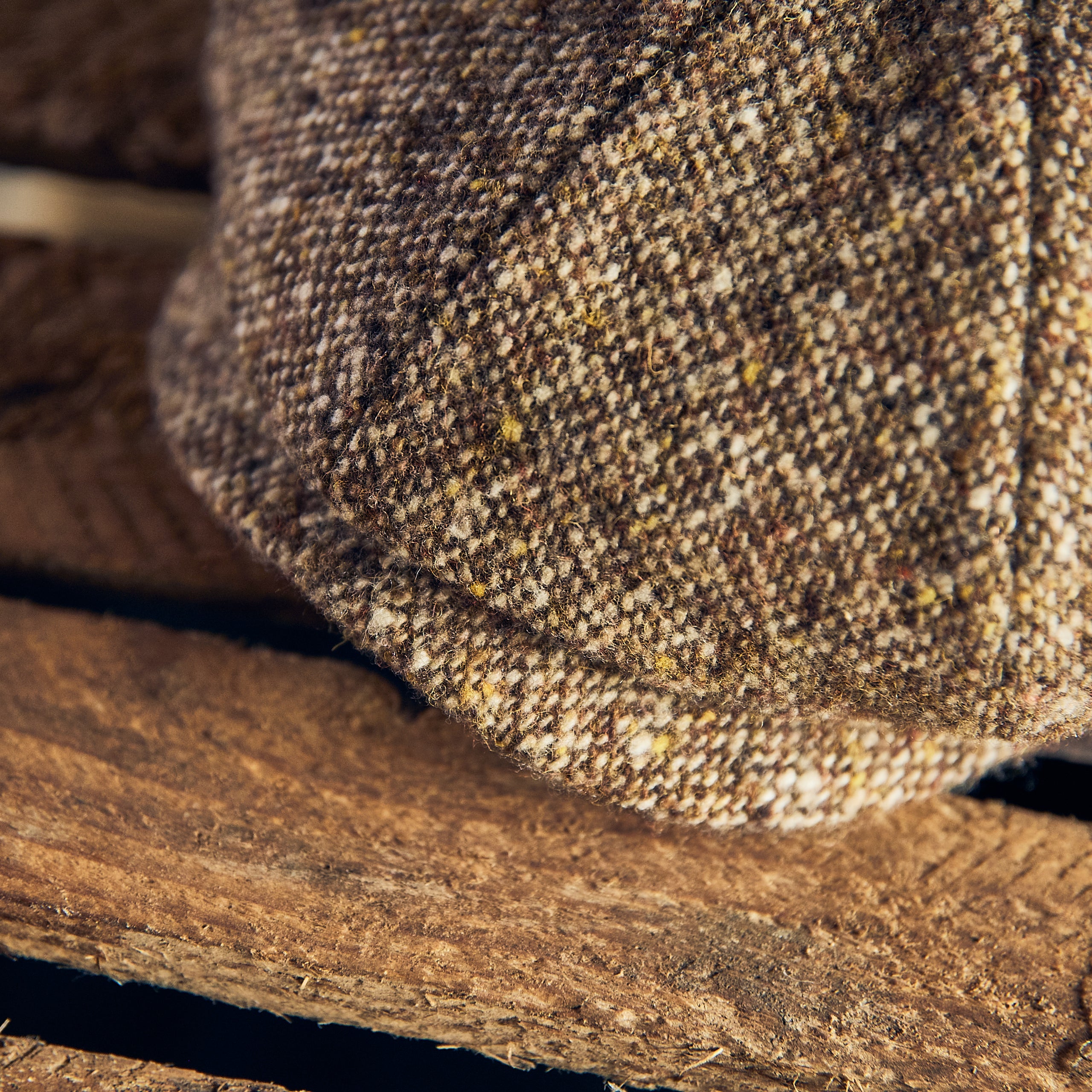Stetson - Hatteras Herringbone Wool - Lys brun.