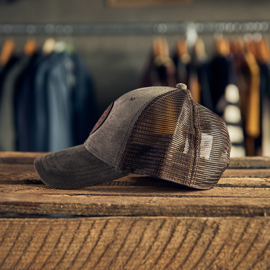 Stetson - Explore Cap Leather Patch - Fløjl