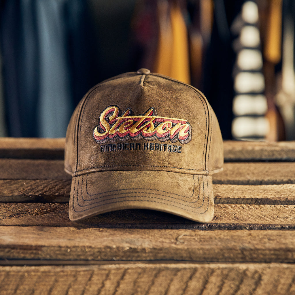 Stetson - Trucker Cap Oily Goat Suede