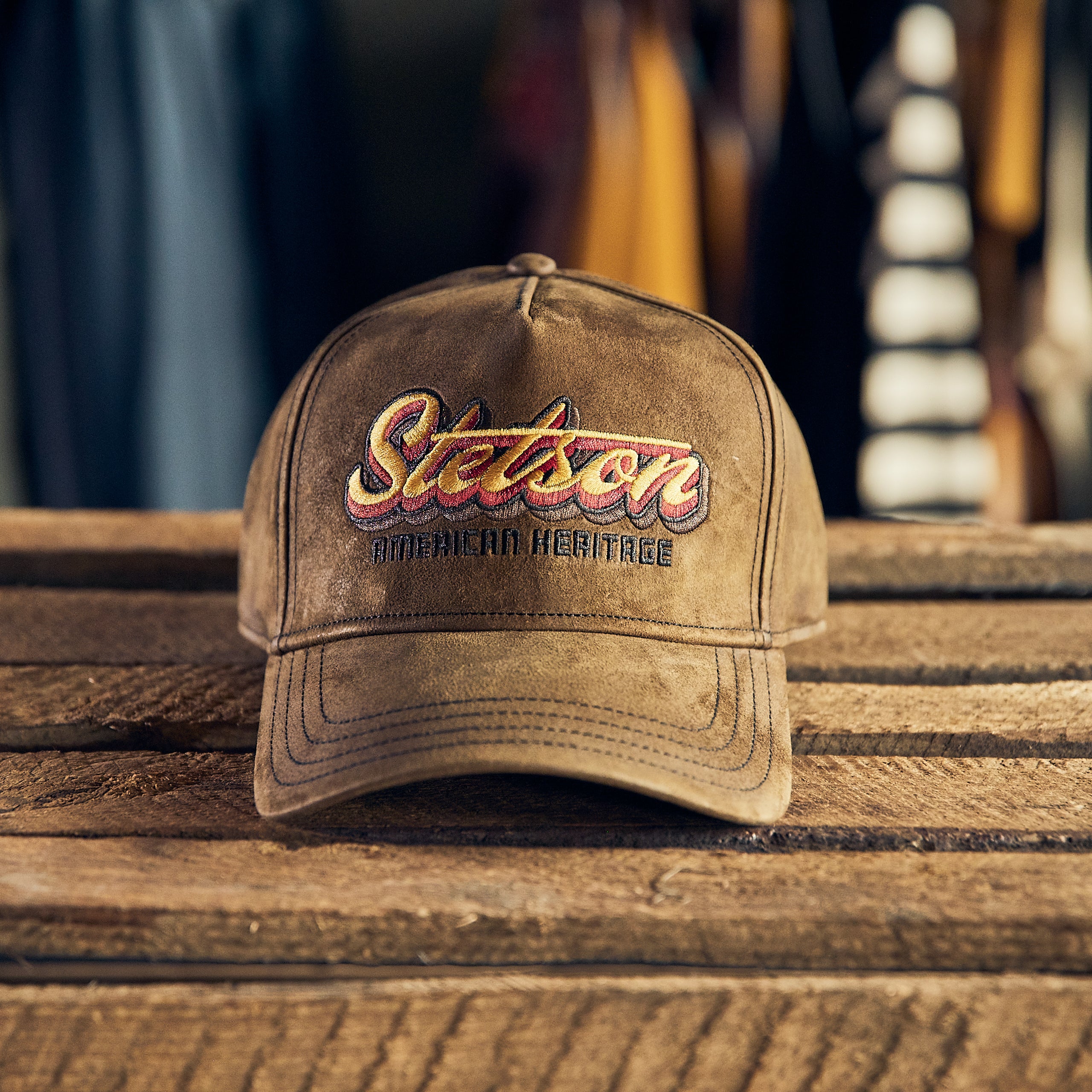 Stetson - Trucker Cap Oily Goat Suede