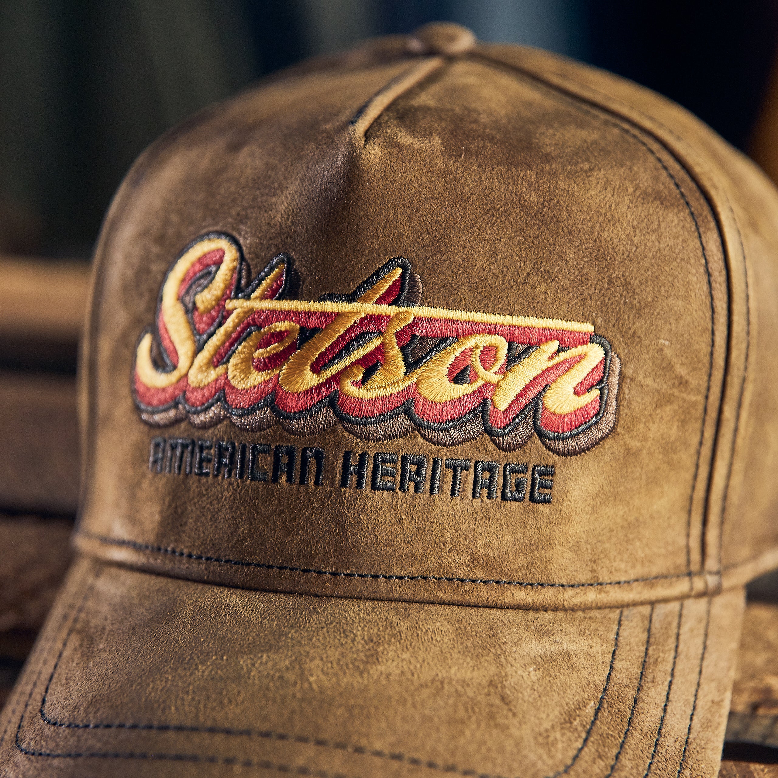 Stetson - Trucker Cap Oily Goat Suede