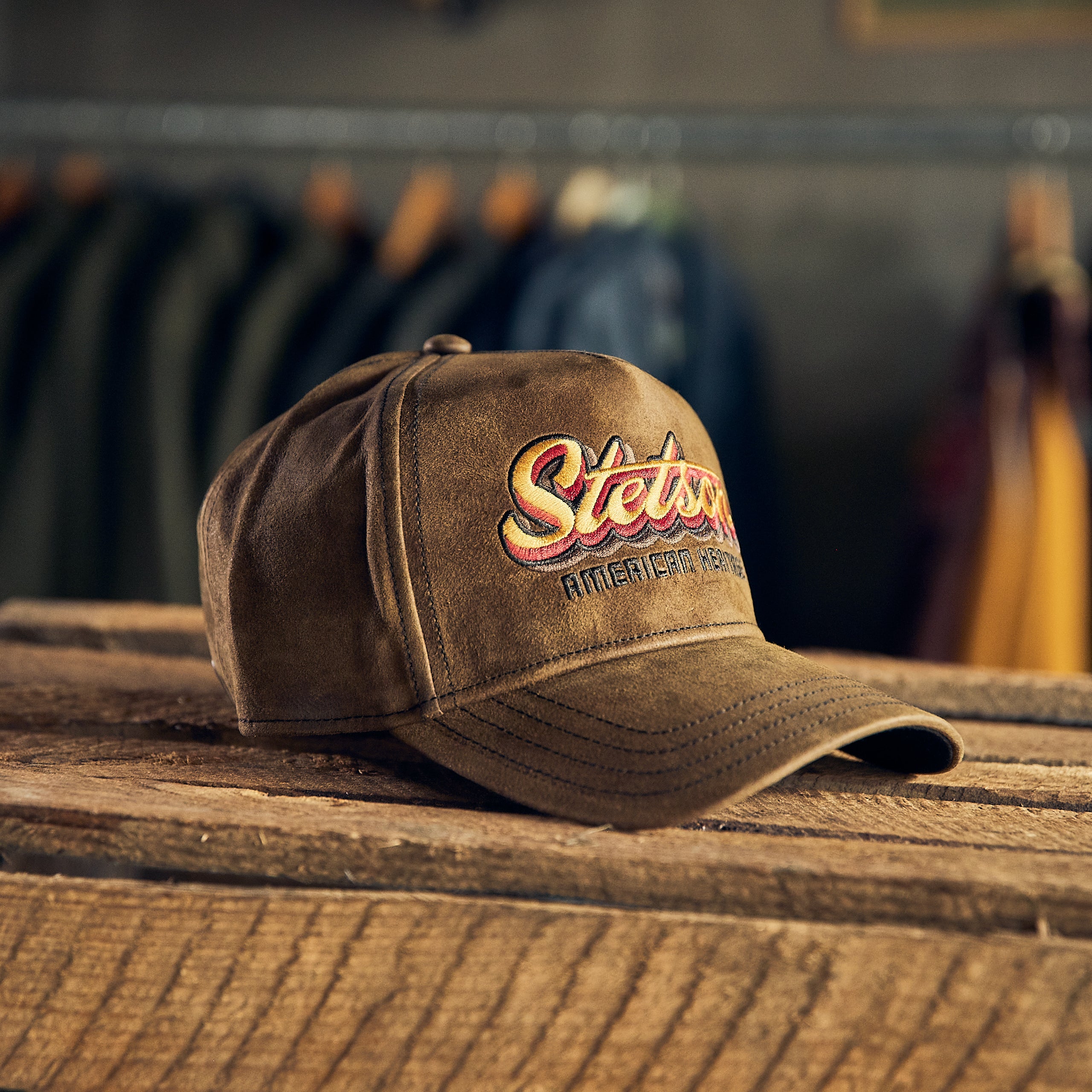 Stetson - Trucker Cap Oily Goat Suede