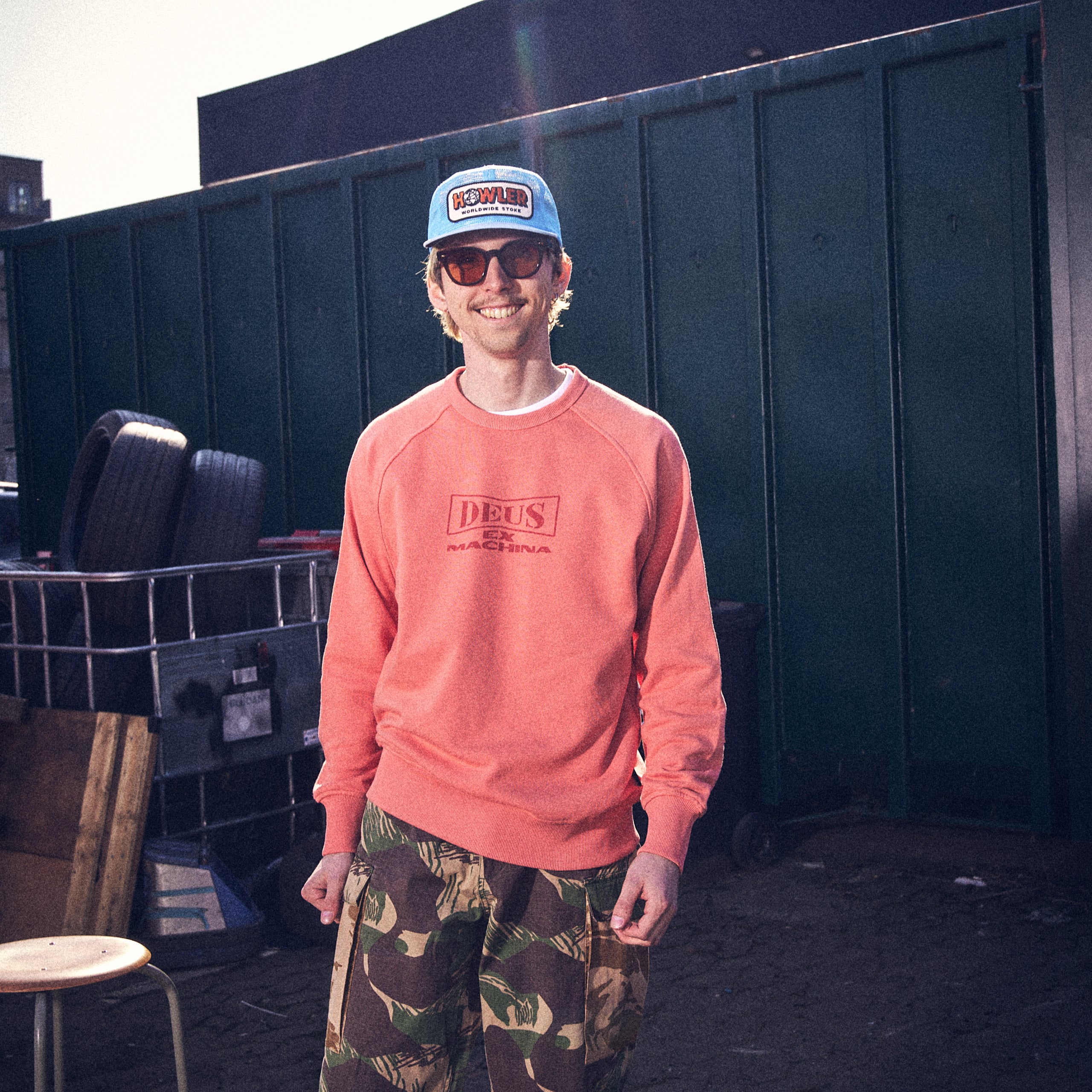 Deus Ex Machina -- Jethro Surfboards Crewneck
